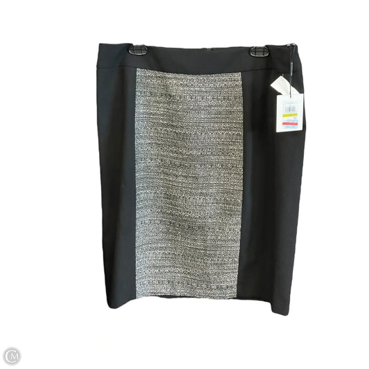 Skirt Midi By Calvin Klein In Black, Size: 14