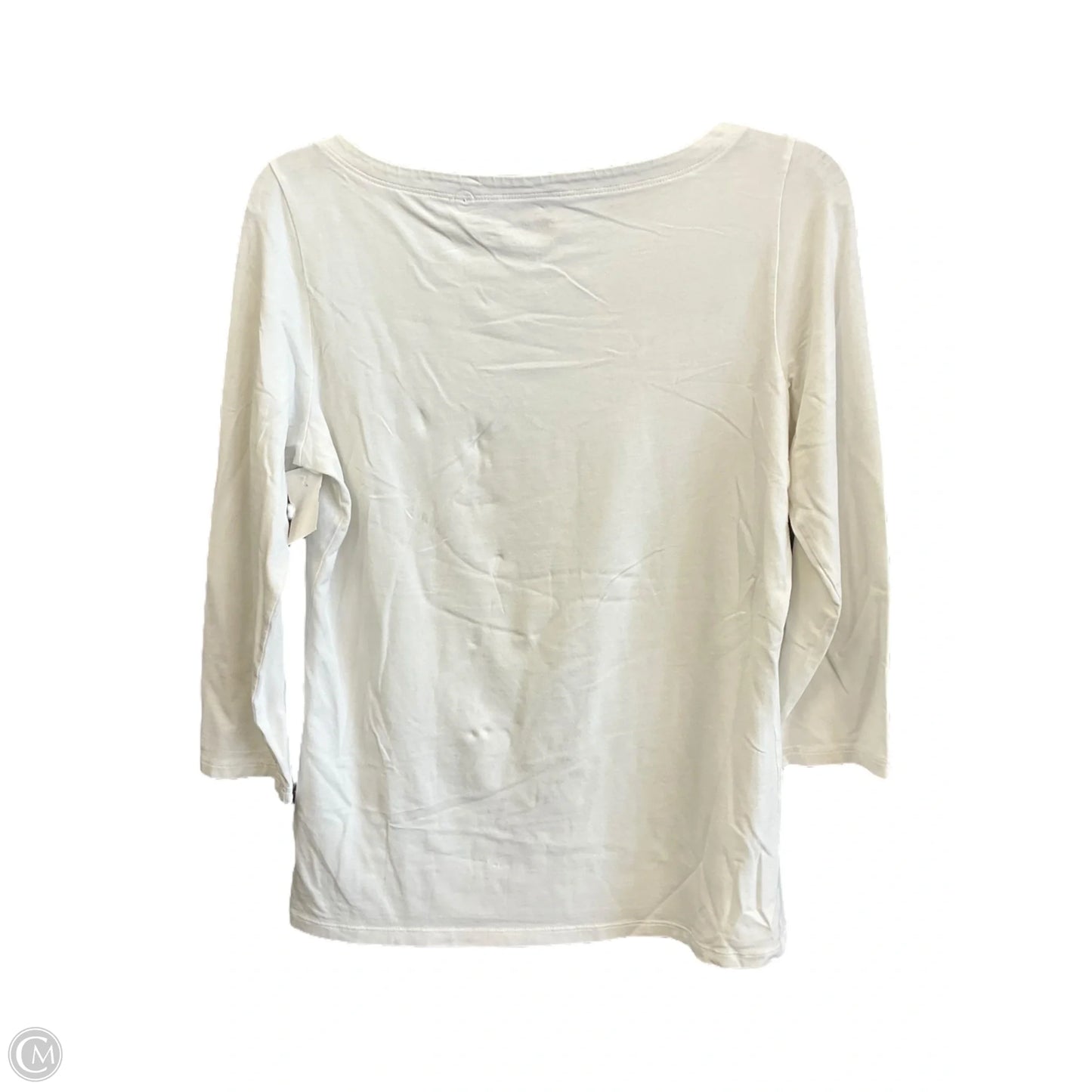 Top Long Sleeve Designer By Lilly Pulitzer In White, Size: M