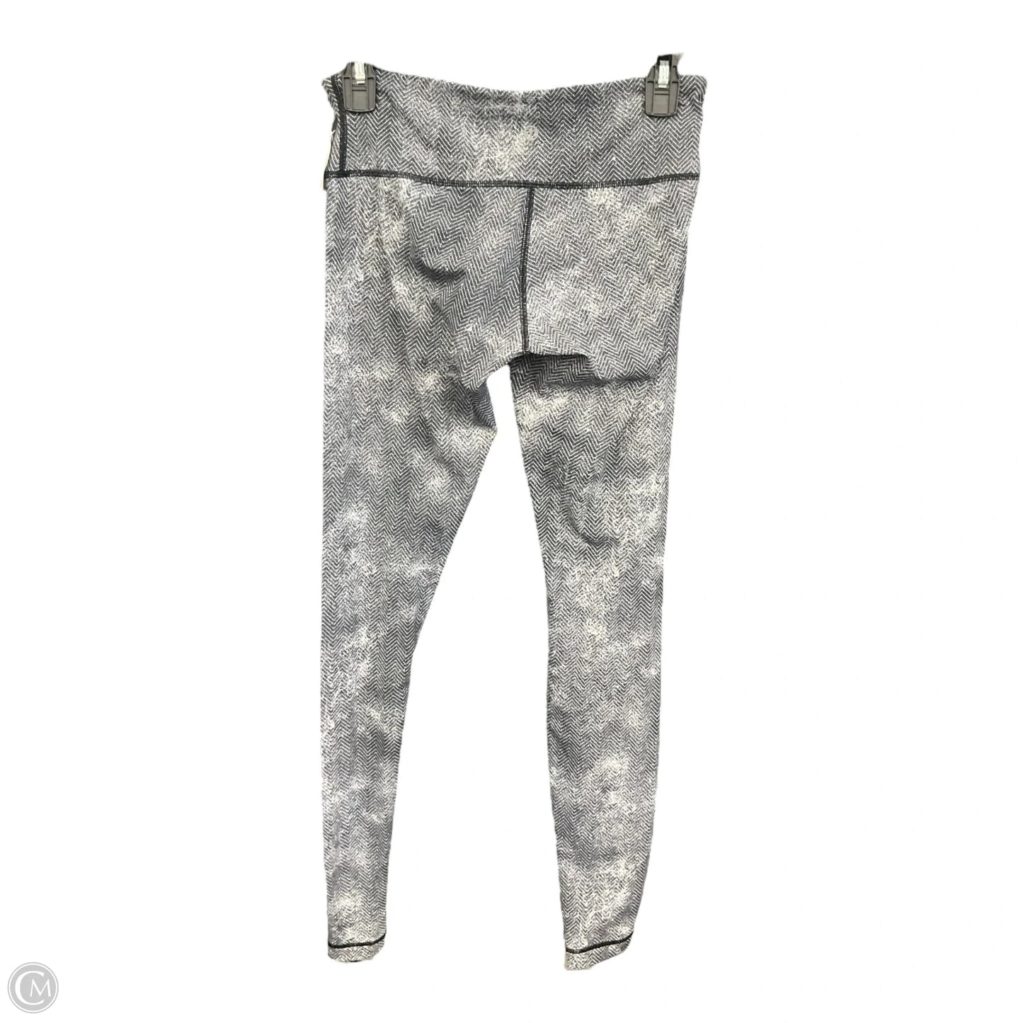 Athletic Leggings By Lululemon In Grey, Size: S