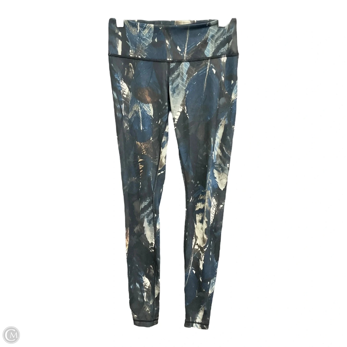 Athletic Leggings By Lululemon In Multi-colored, Size: 4