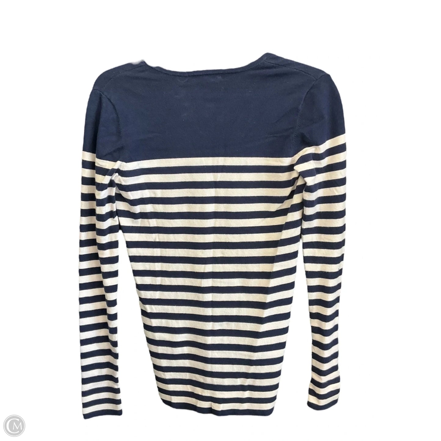 Top Long Sleeve Designer By Lilly Pulitzer In Blue, Size: S