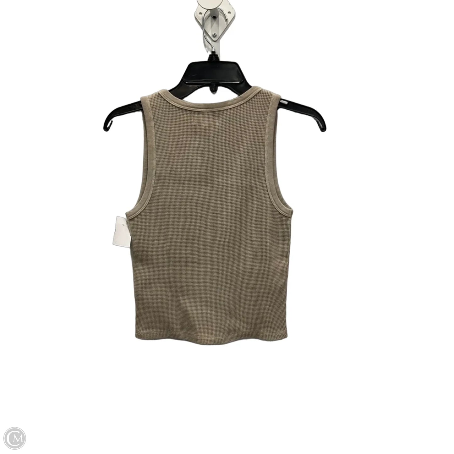 Top Sleeveless By Madewell In Tan, Size: S