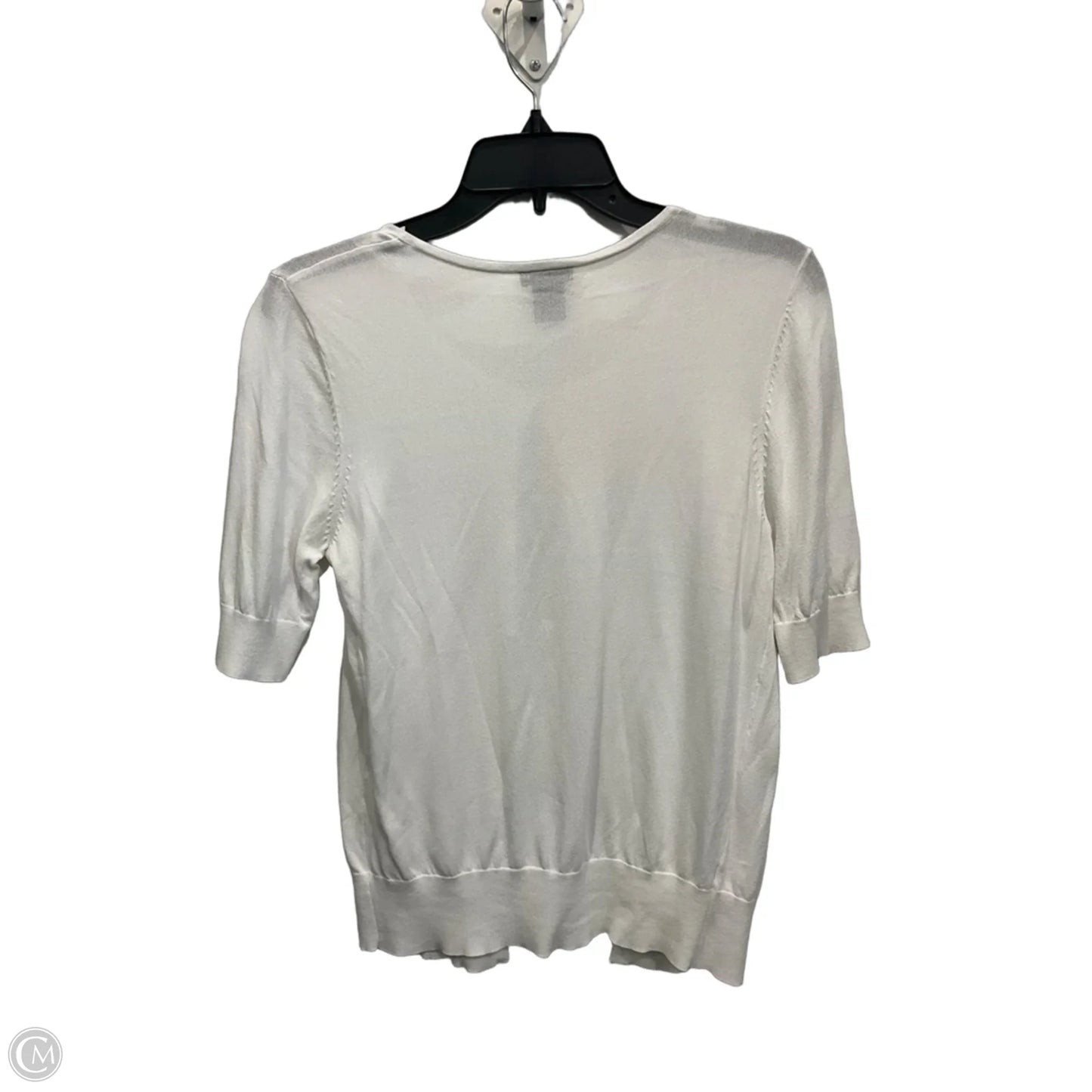 Cardigan By Ann Taylor In White, Size: M