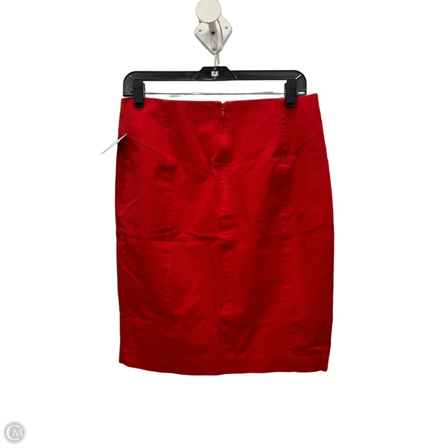 Skirt Midi By Ann Taylor In Red, Size: 6