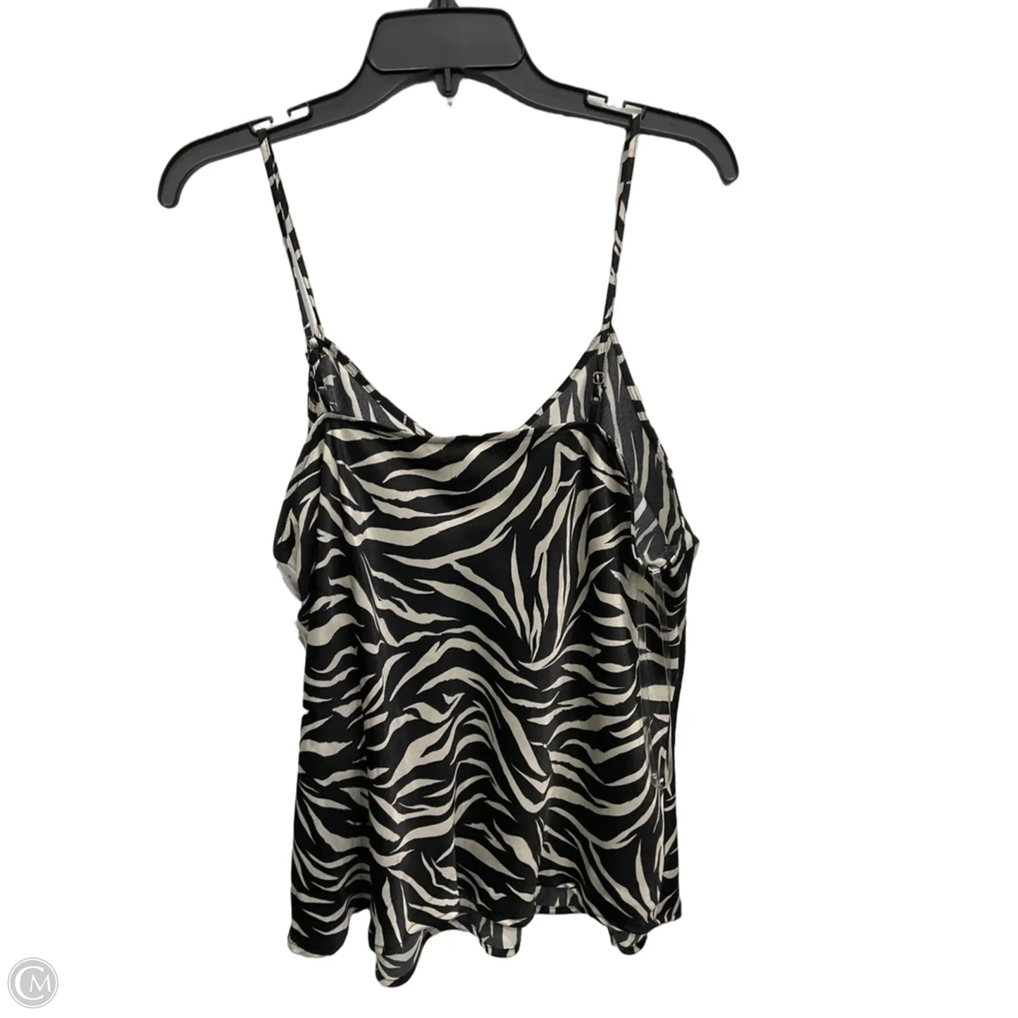 Top Sleeveless By Time And Tru In Black, Size: Xxl