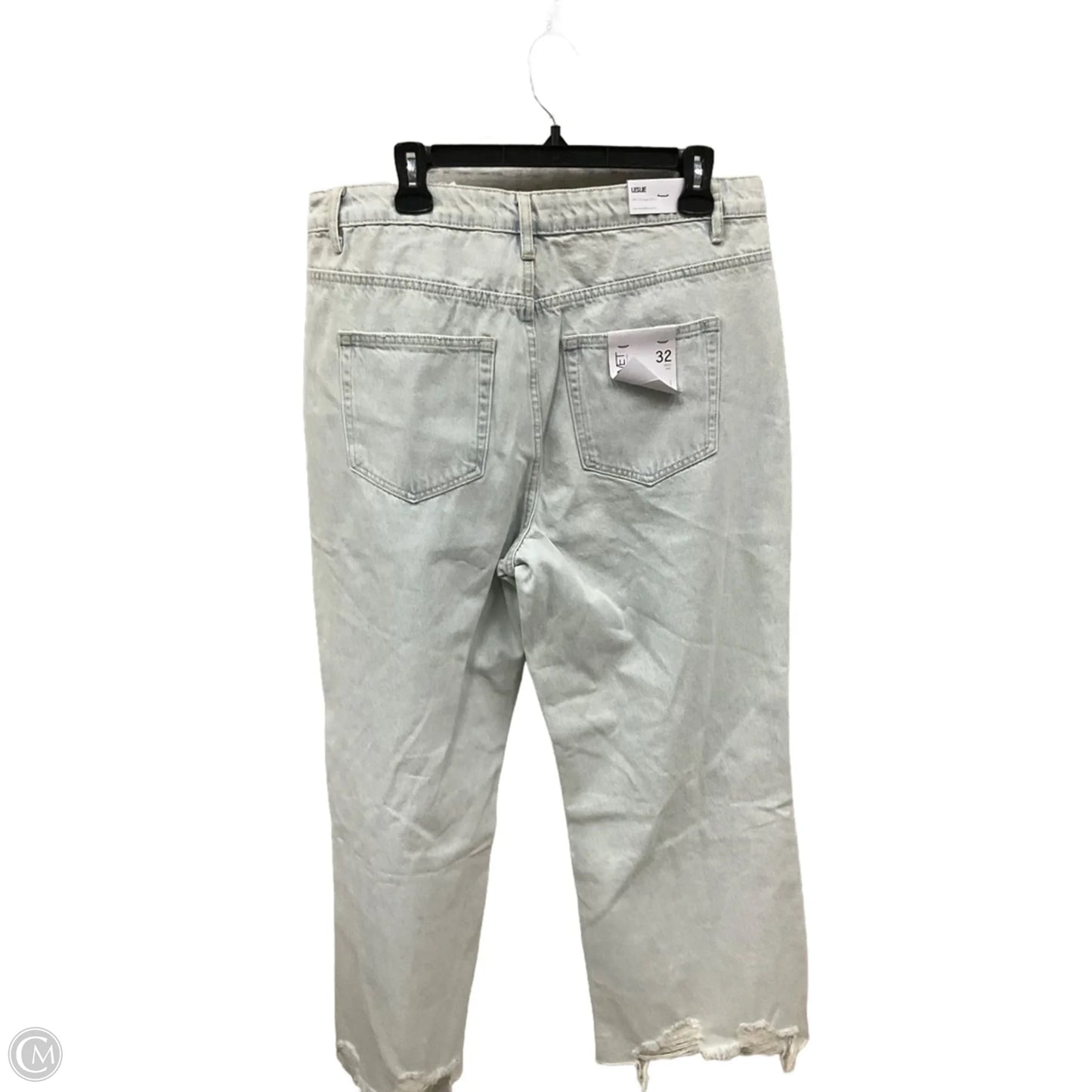 Jeans Flared By Veveret In Blue Denim, Size: 12