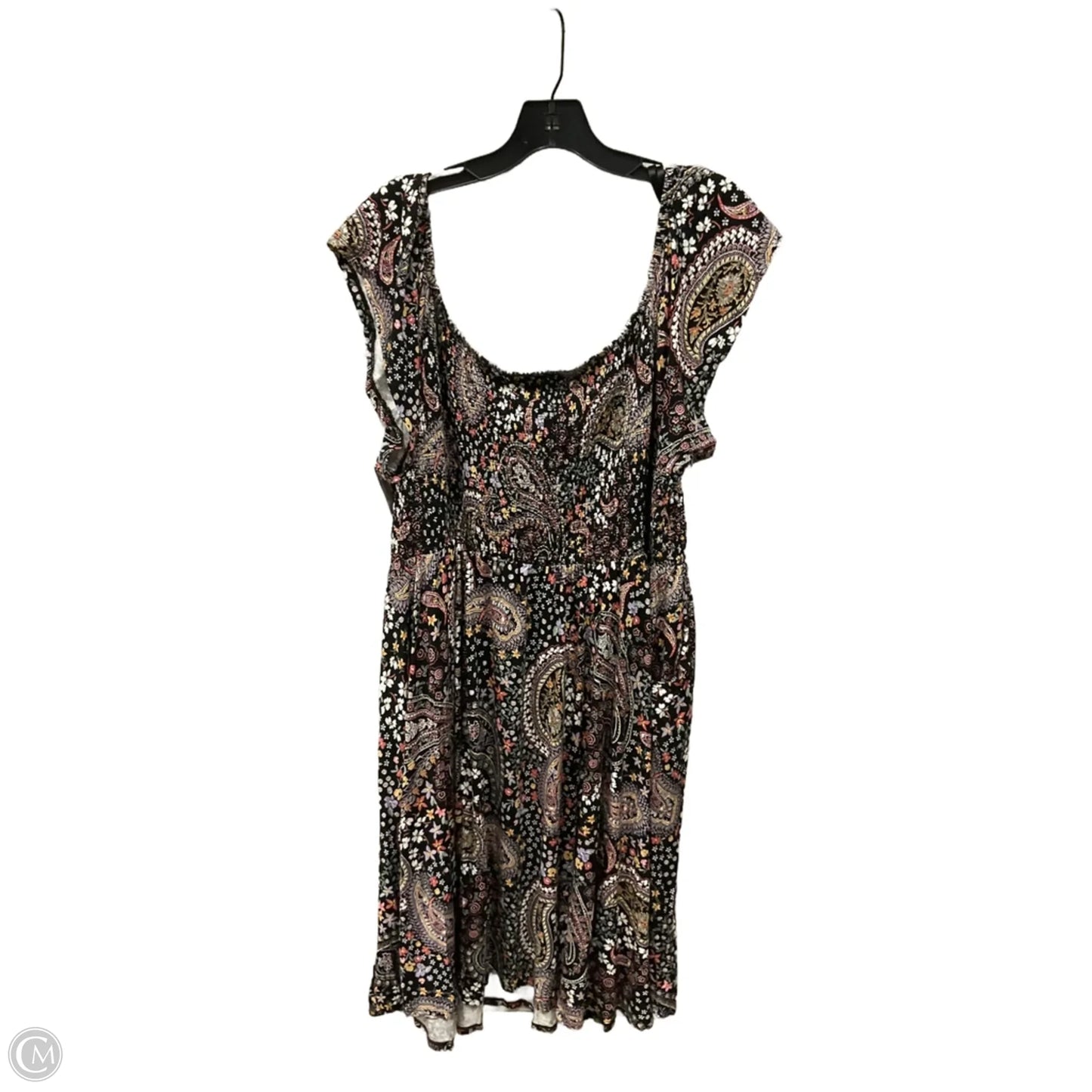 Dress Casual Midi By Torrid In Black, Size: 3x