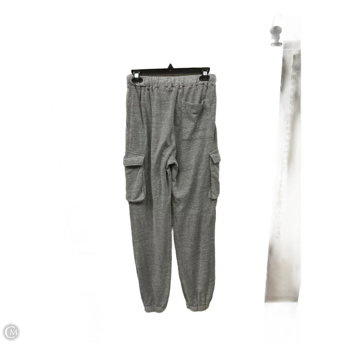 Athletic Pants By Monrow In Grey, Size: S