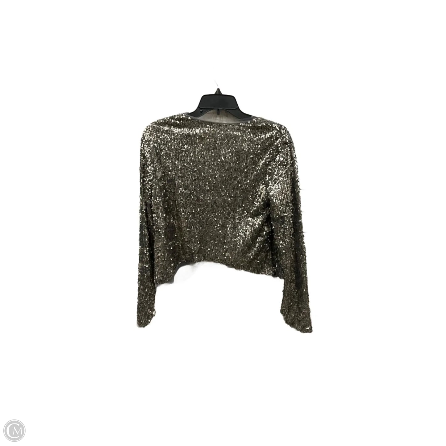 Cardigan By Abercrombie And Fitch In Silver, Size: M
