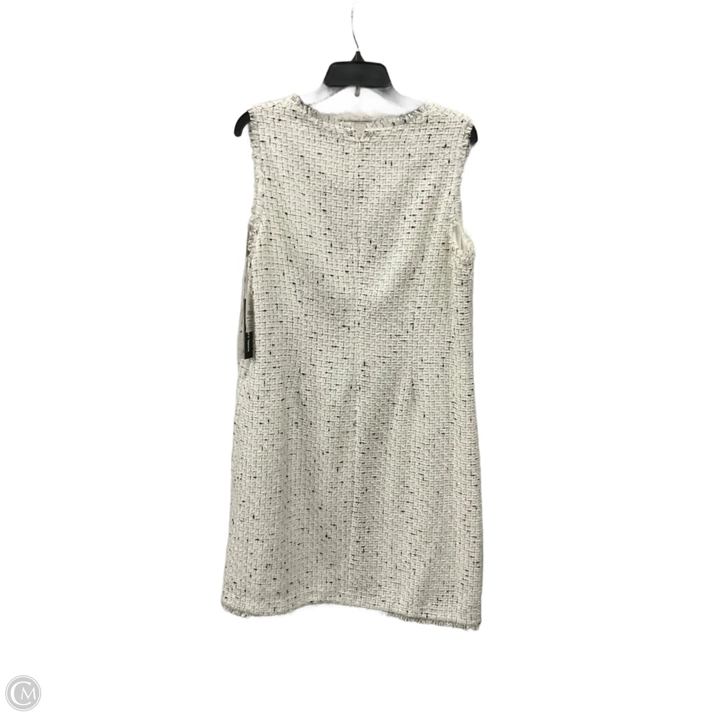 Dress Designer By Karl Lagerfeld In White, Size: 14