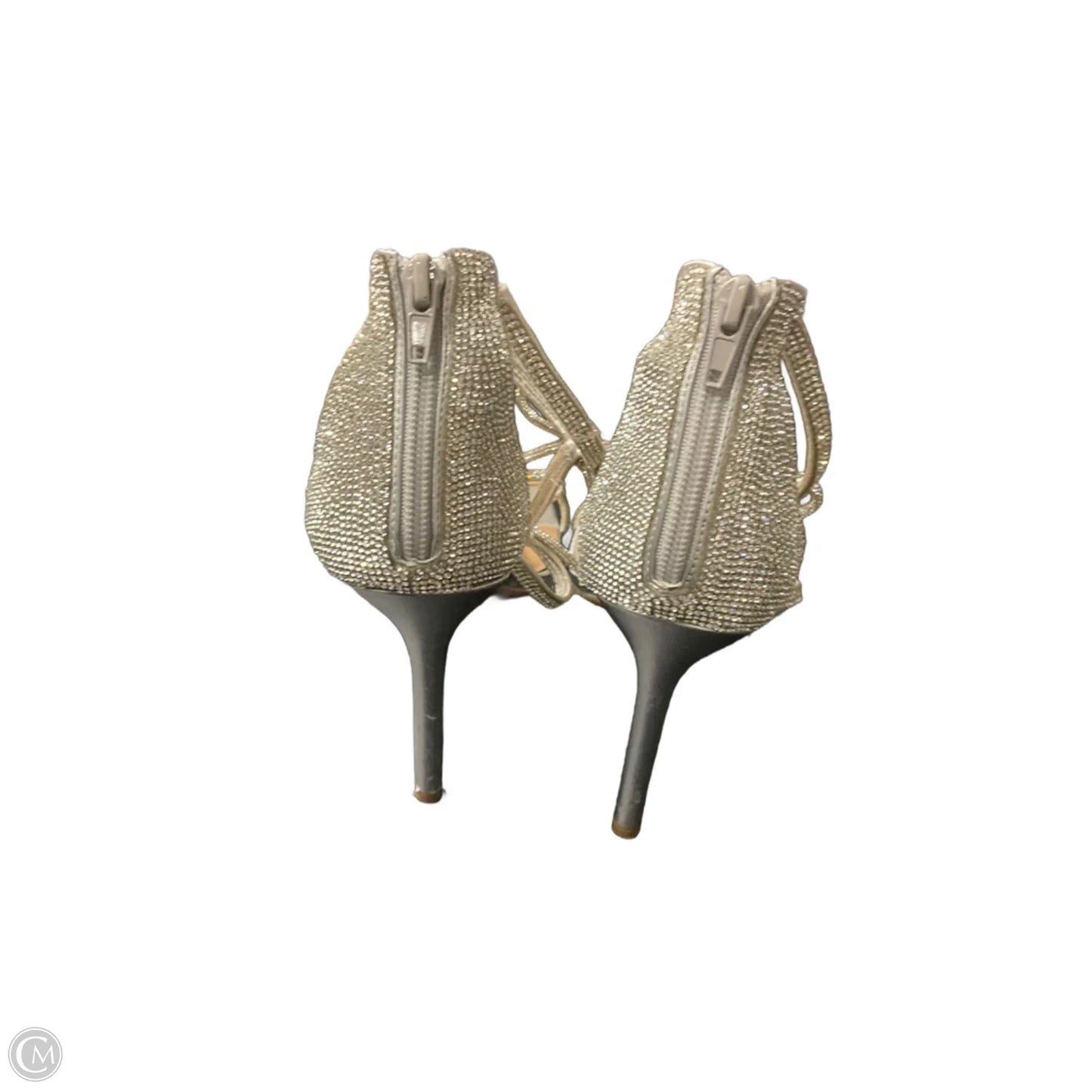 Shoes Heels Stiletto By Inc In Silver, Size: 9.5