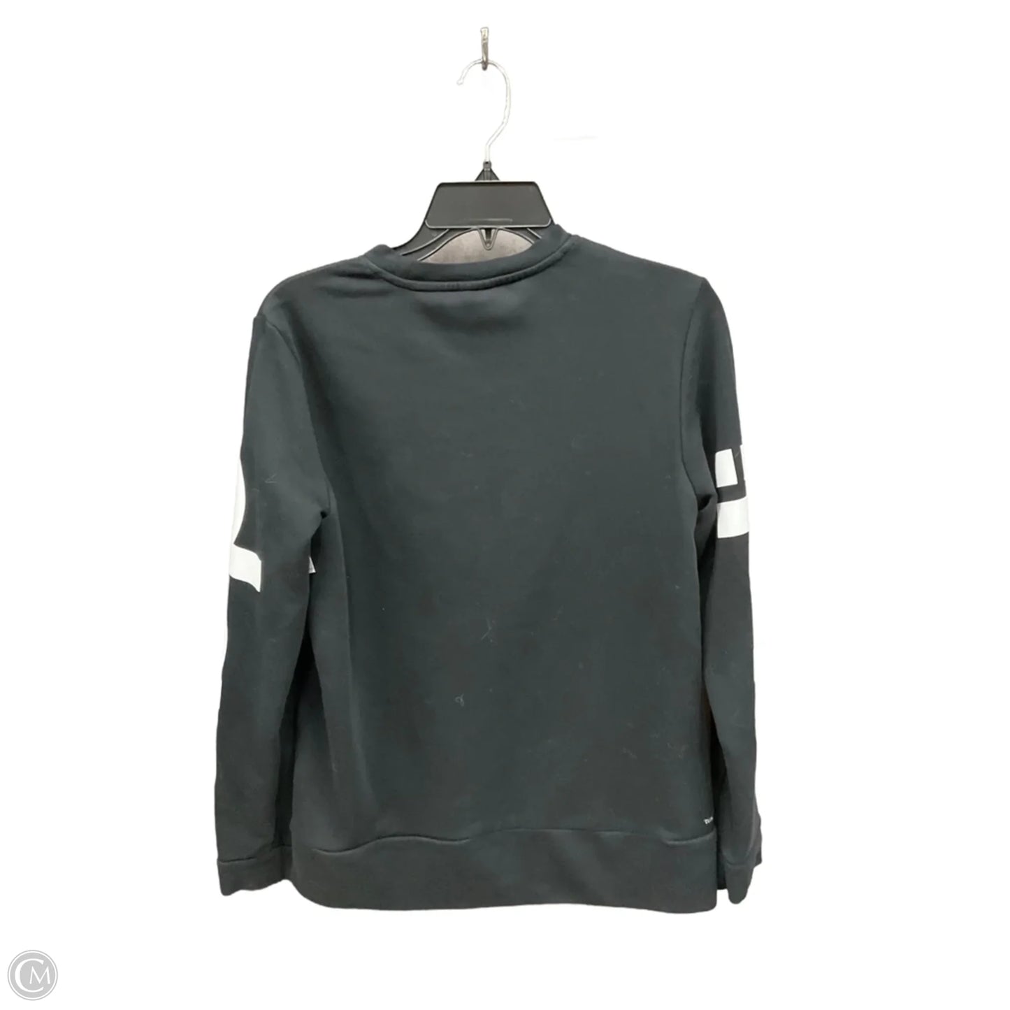 Sweatshirt Crewneck By Adidas In Black, Size: L