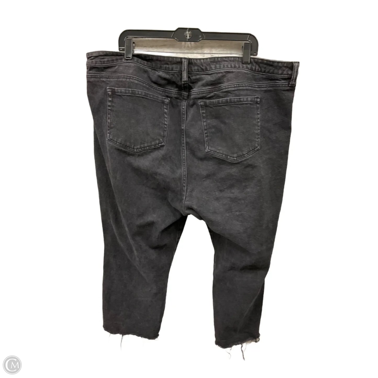 Jeans Cropped By Torrid In Black, Size: 22