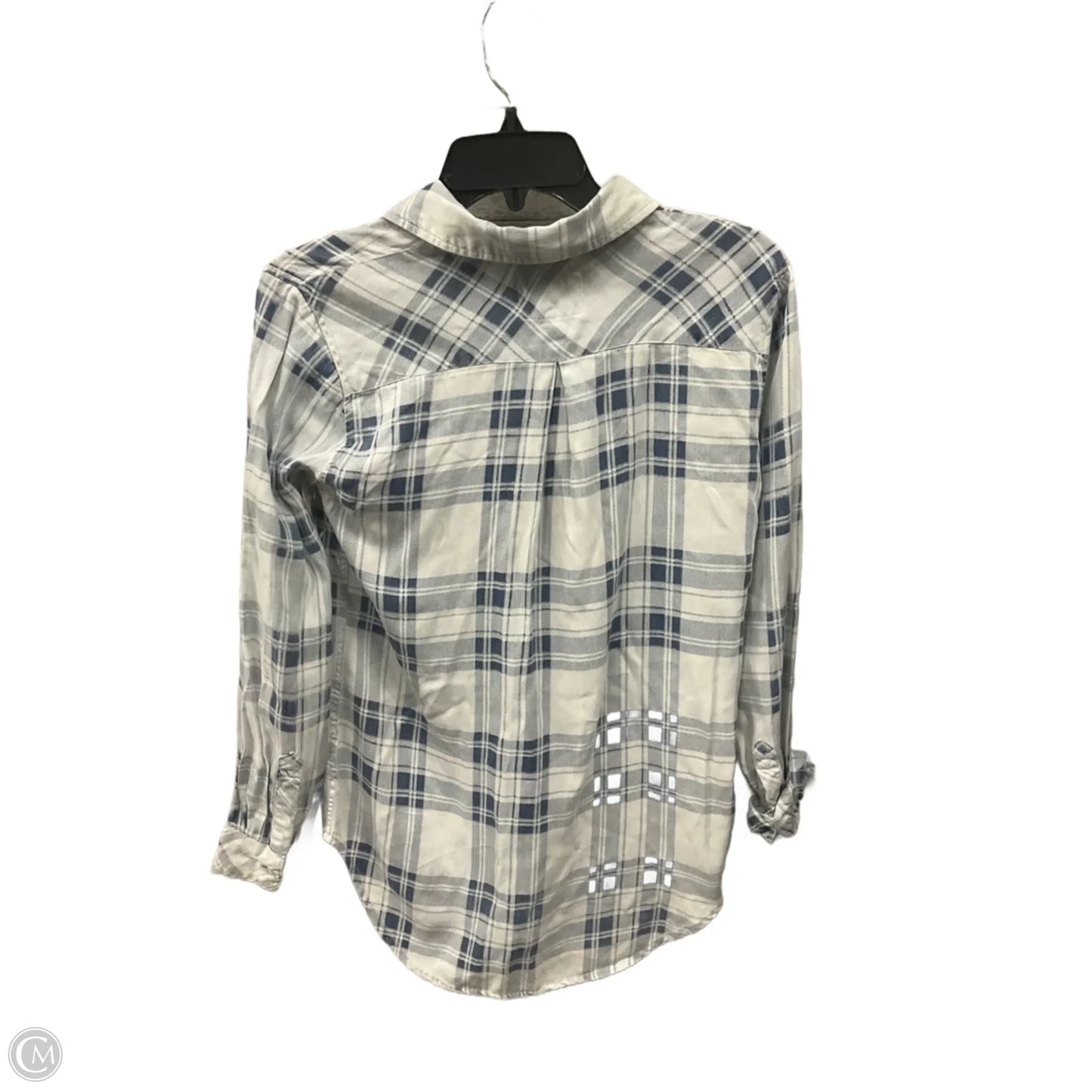 Blouse Long Sleeve By Rails In White, Size: Xs
