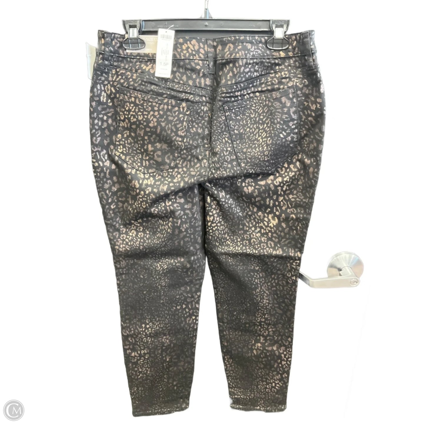 Pants Leggings By Chicos In Animal Print, Size: 10p