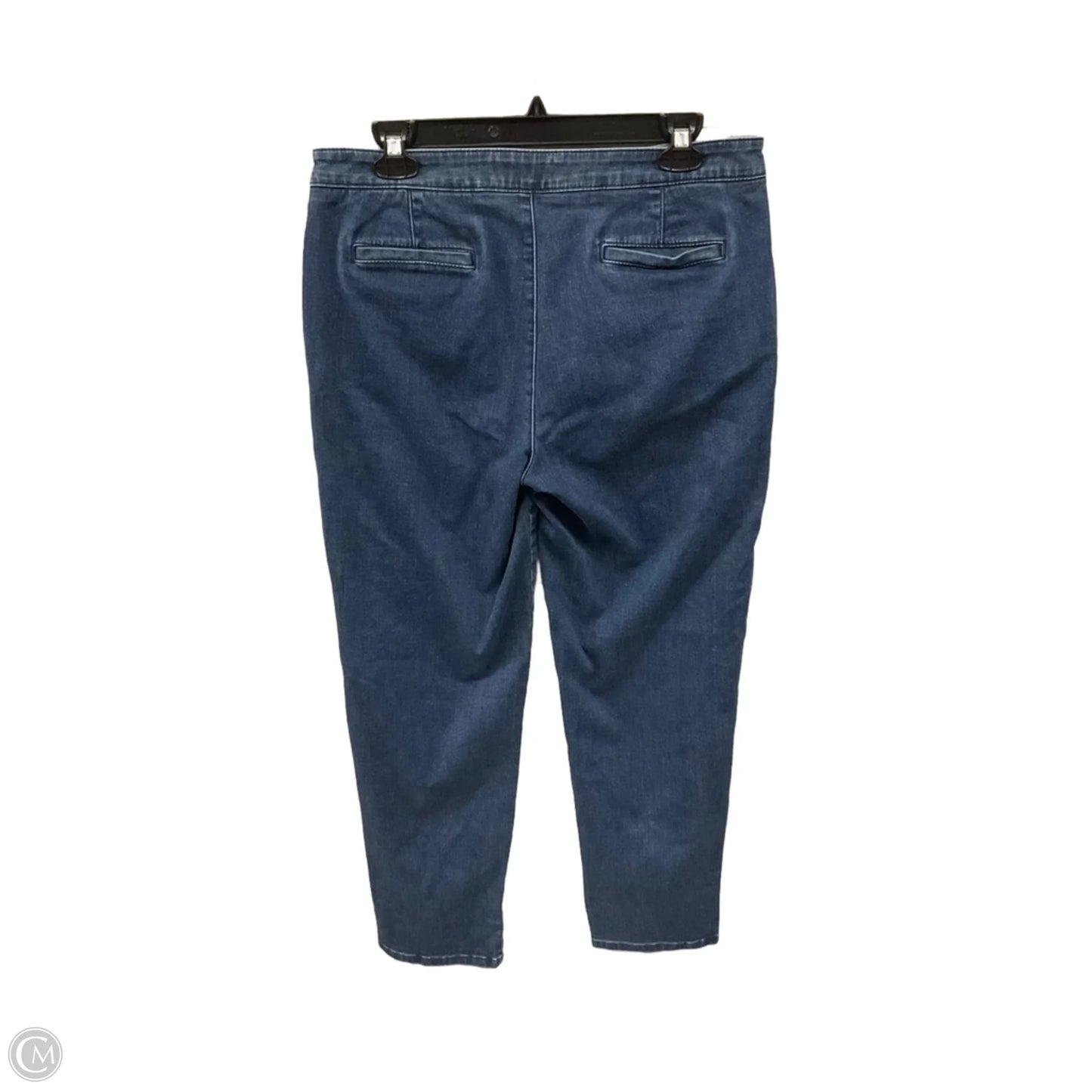 Jeans Skinny By Talbots In Blue Denim, Size: 10