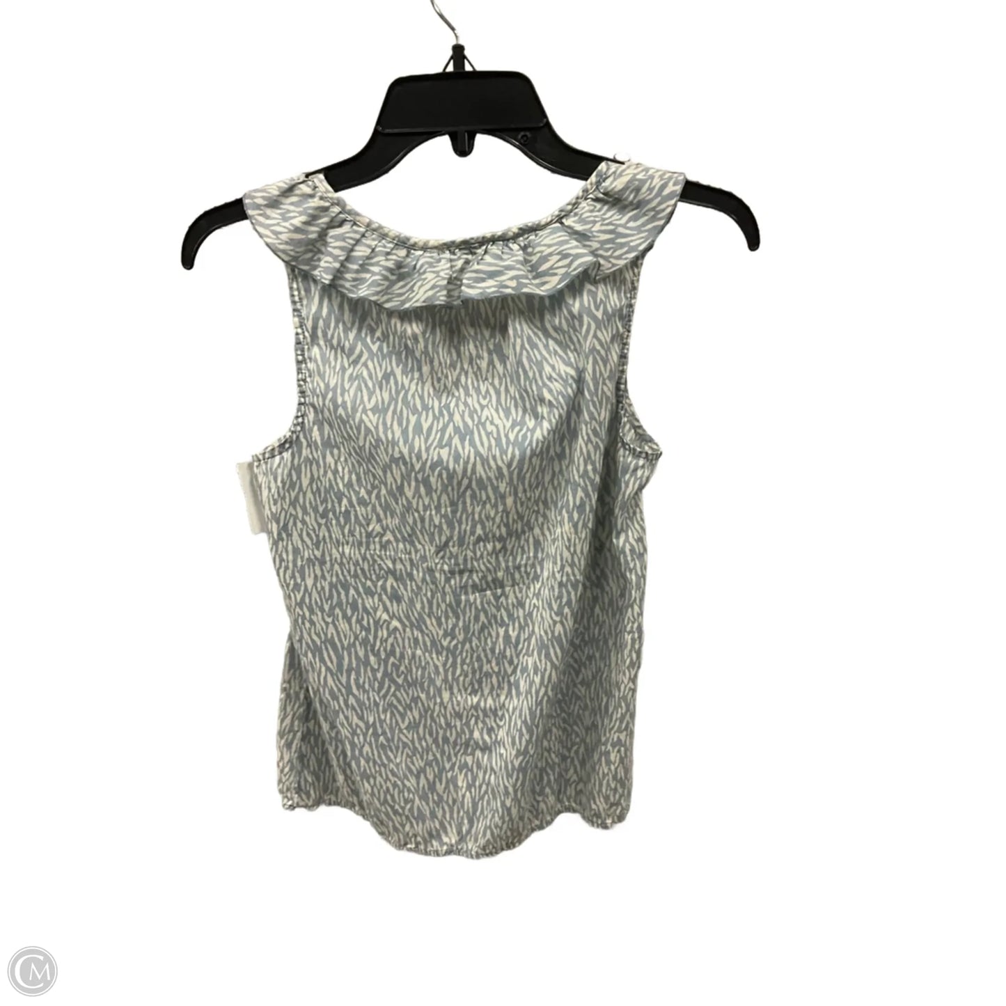 Top Short Sleeve By Loft In Blue, Size: M