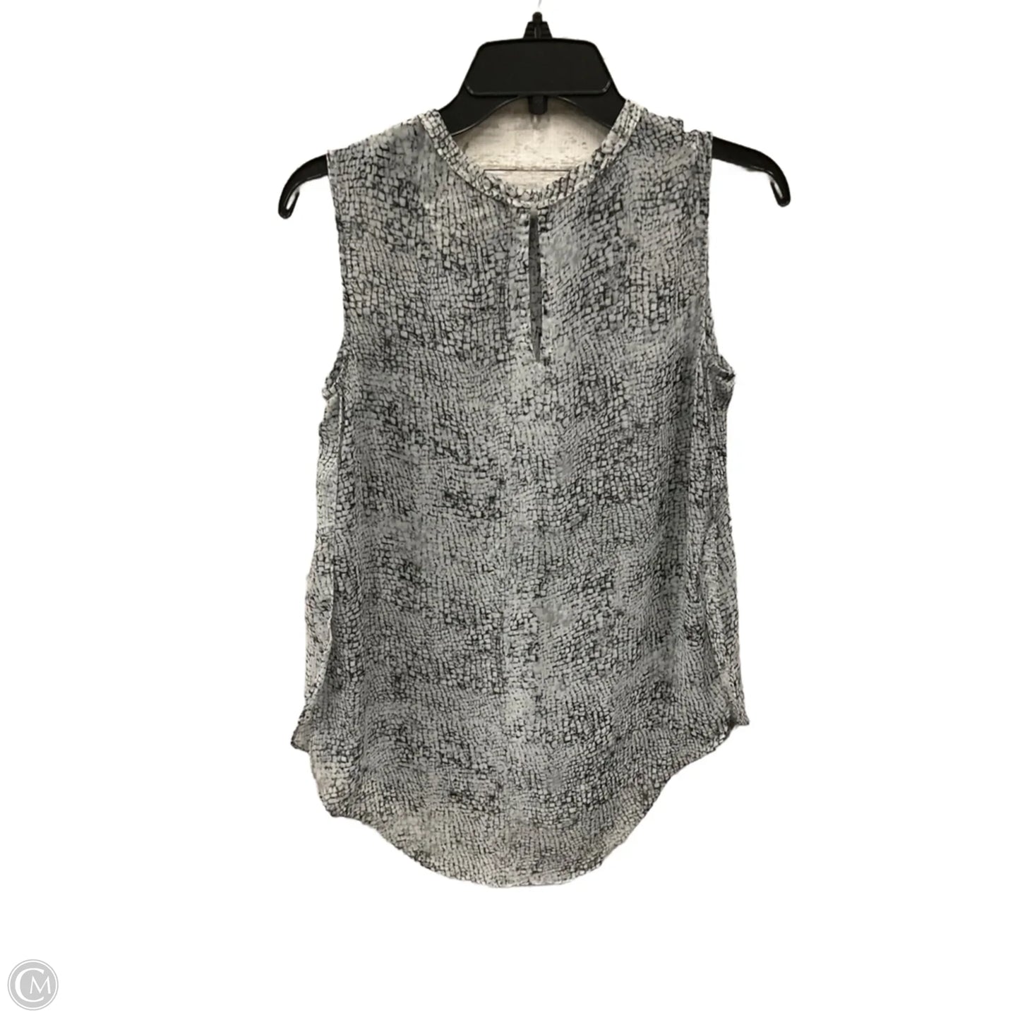 Top Sleeveless By Vince Camuto In Grey, Size: S