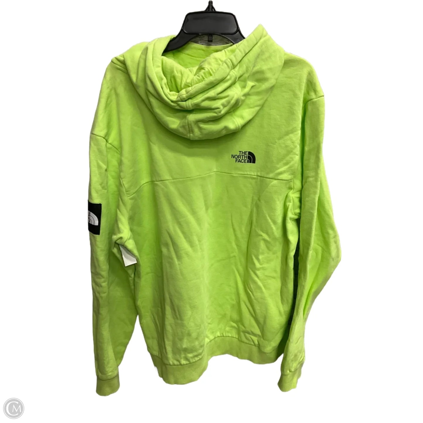 Sweatshirt Hoodie By The North Face In Yellow, Size: Xl