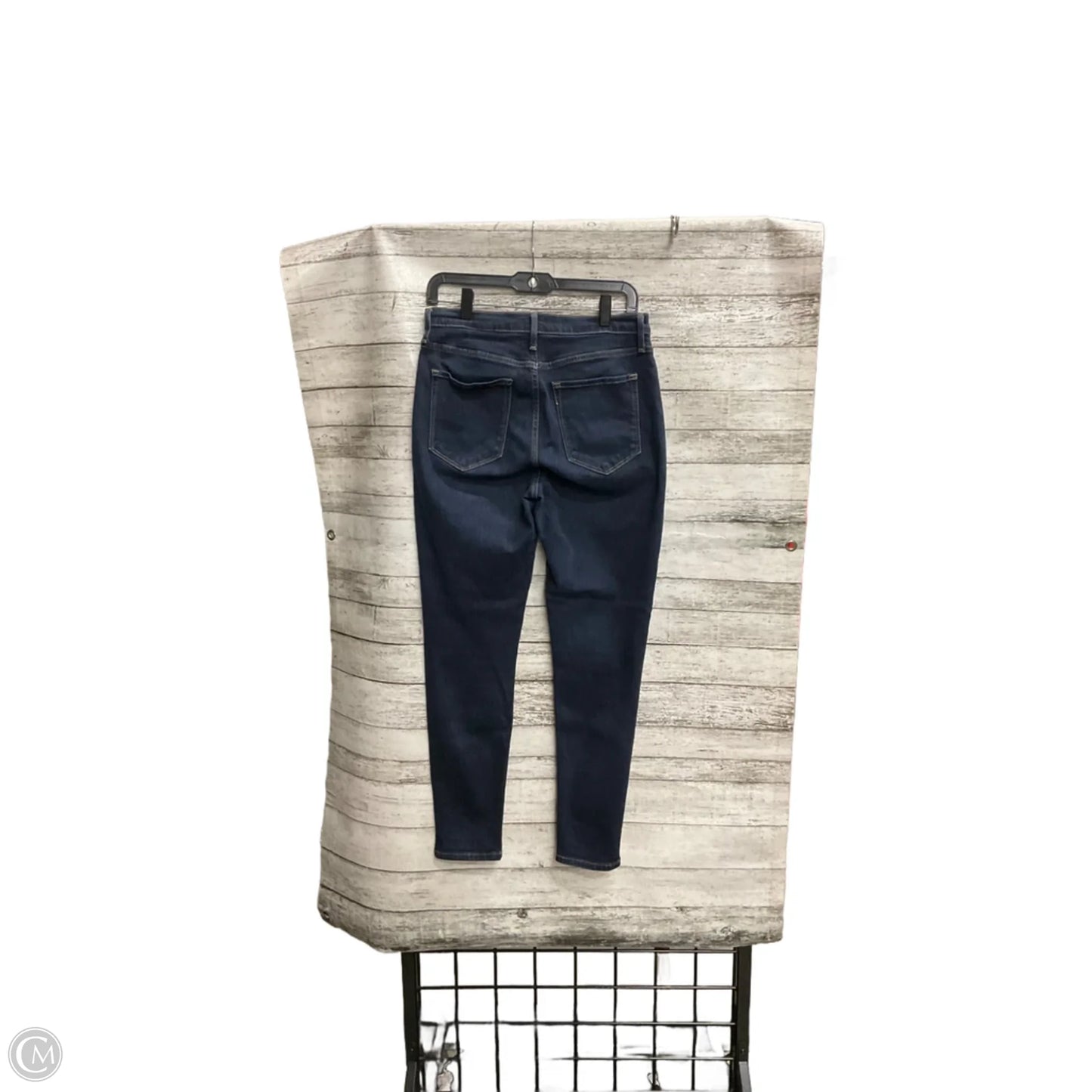 Jeans Skinny By Banana Republic In Blue Denim, Size: 8