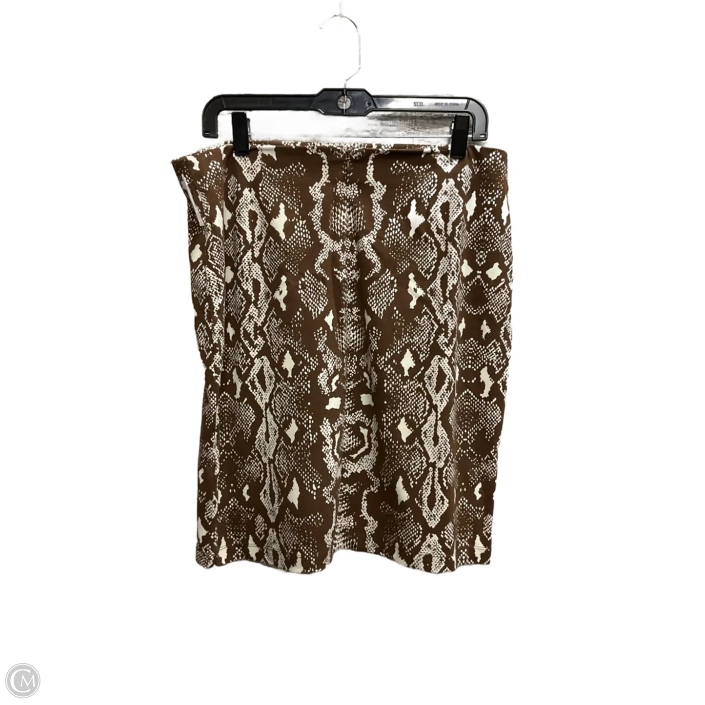 Skirt Midi By J Mclaughlin In Brown, Size: 8