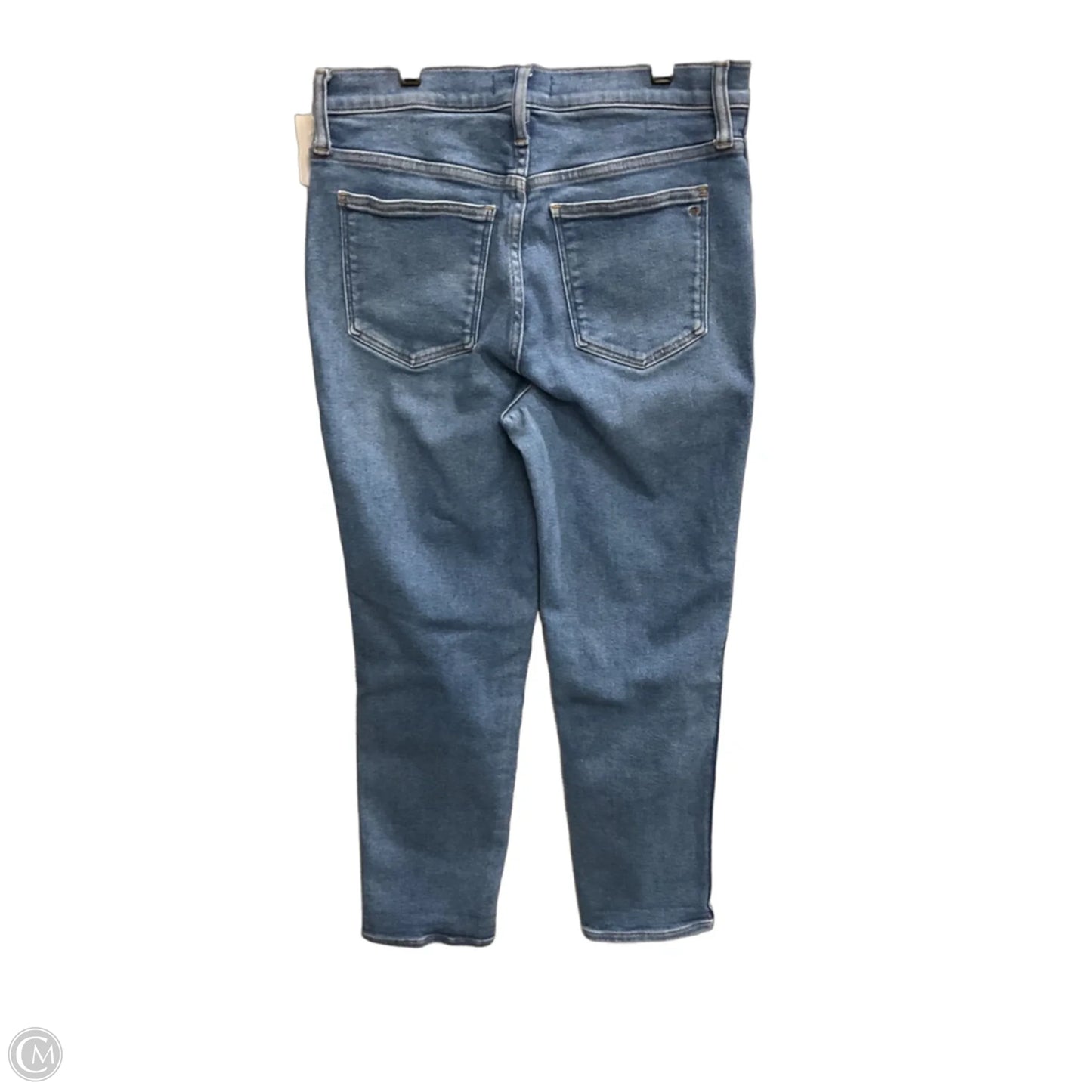 Jeans Straight By Madewell In Blue Denim, Size: 8