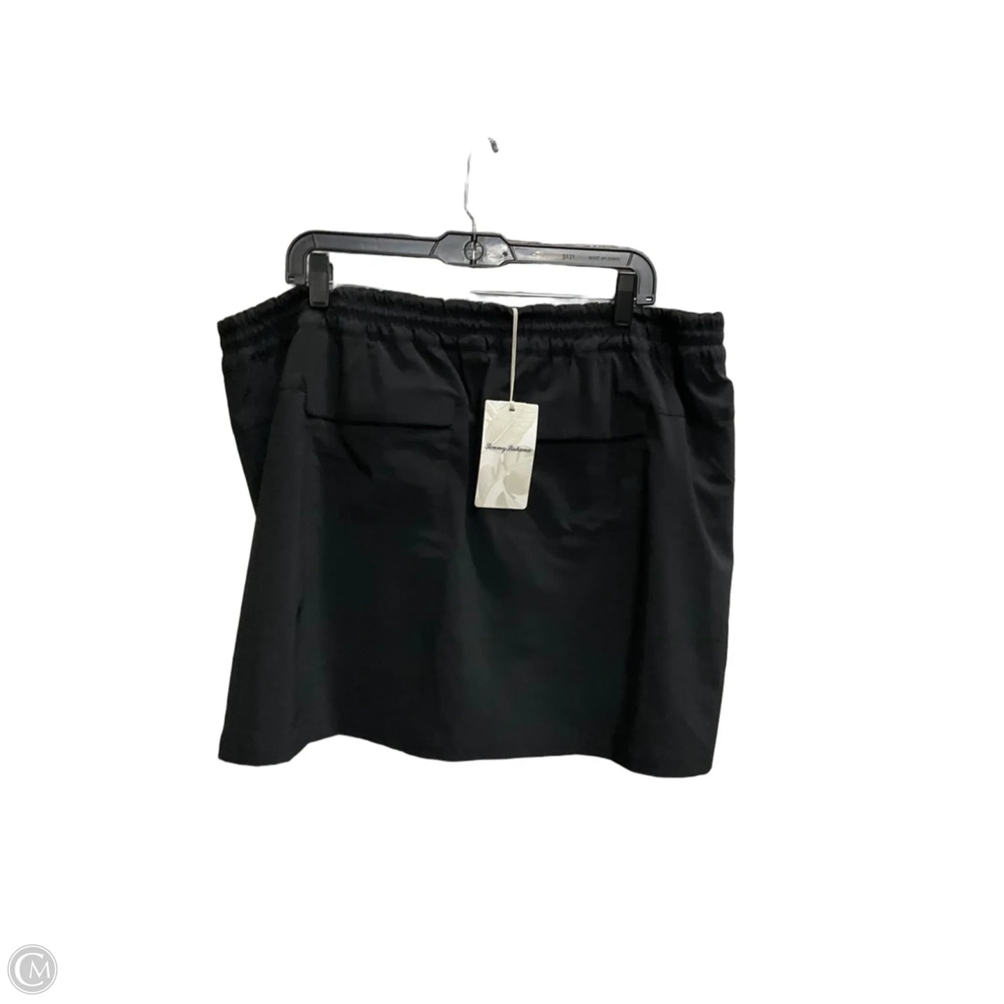 Athletic Skirt By Tommy Bahama In Black, Size: Xl
