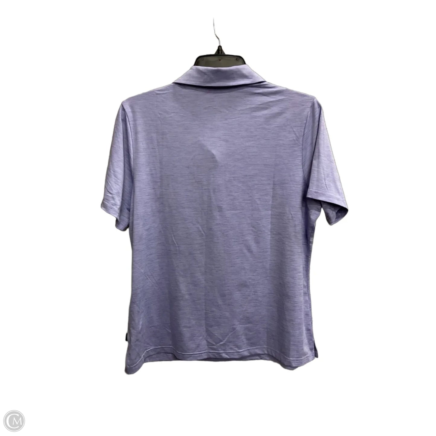 Top Short Sleeve Basic By Skechers In Purple, Size: L