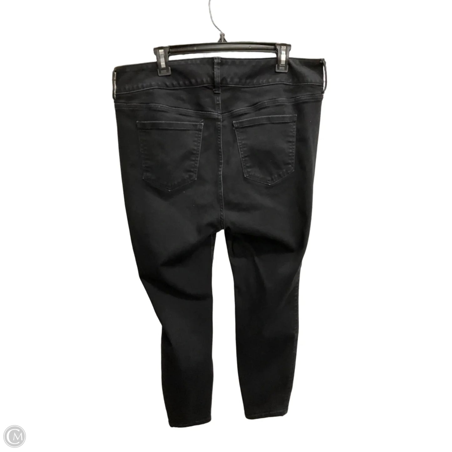 Jeans Jeggings By Torrid In Black Denim, Size: 18