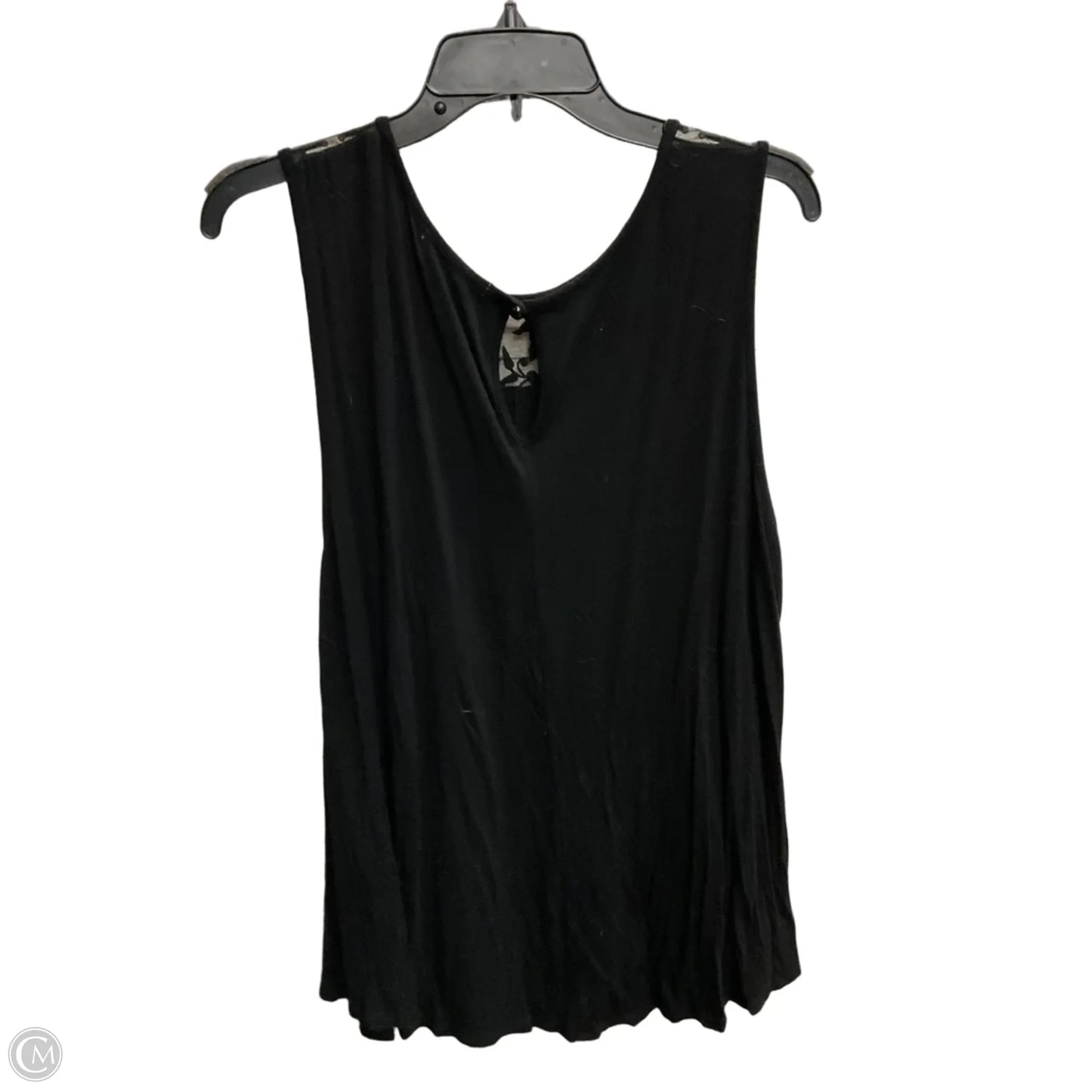 Top Sleeveless Basic By Green Envelope In Black, Size: 2x