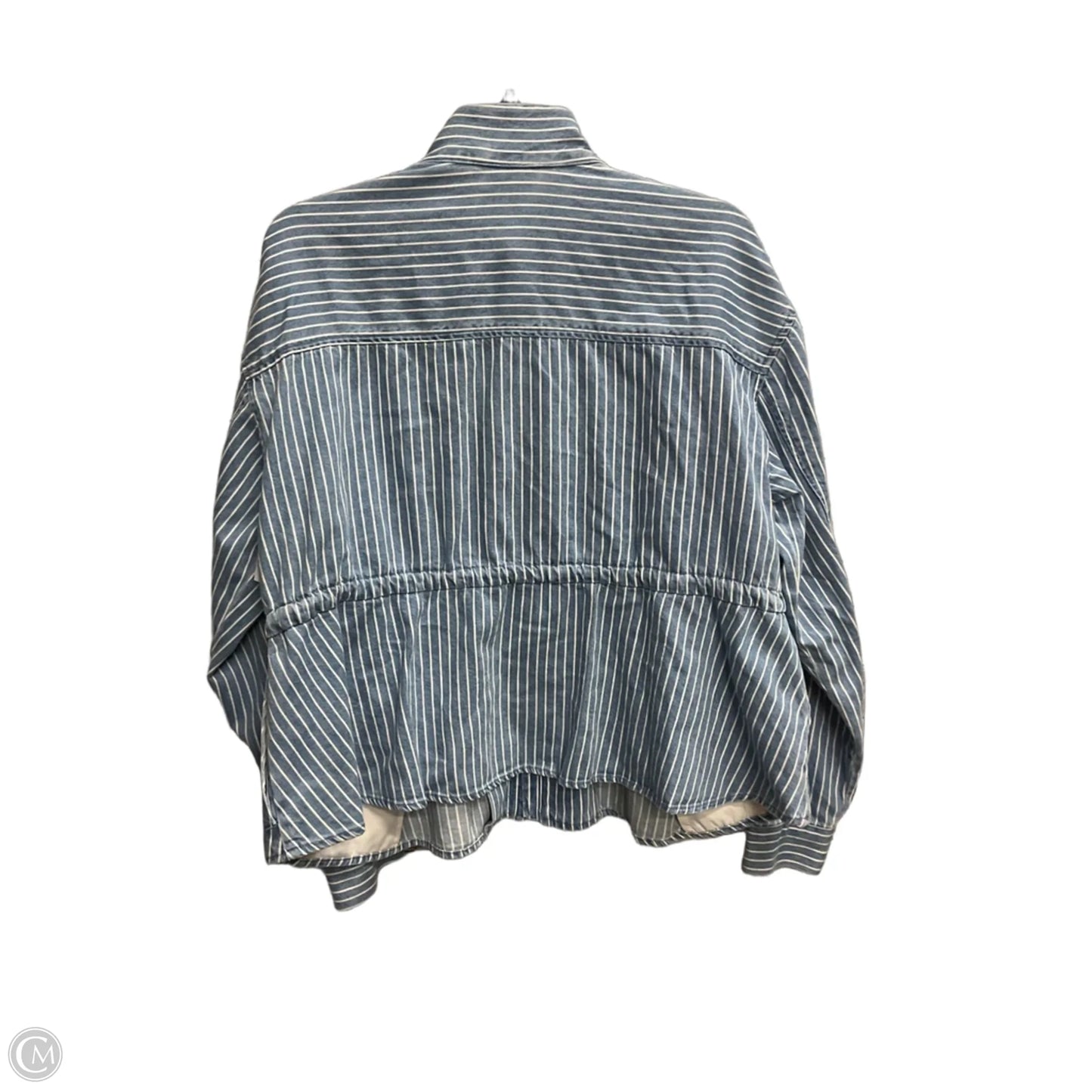 Jacket Denim By Future Collective In Blue Denim, Size: L