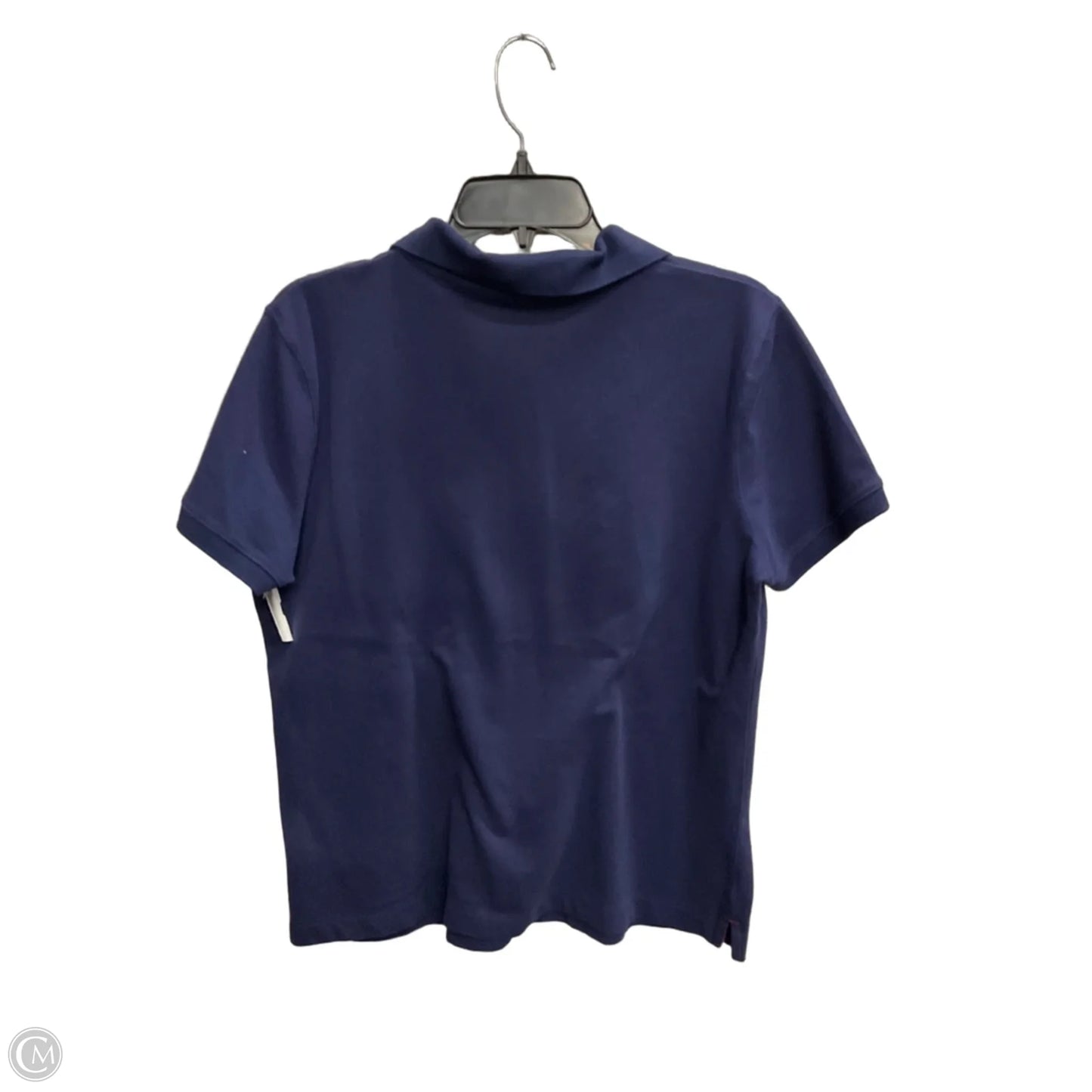 Top Short Sleeve By Vineyard Vines In Navy, Size: L