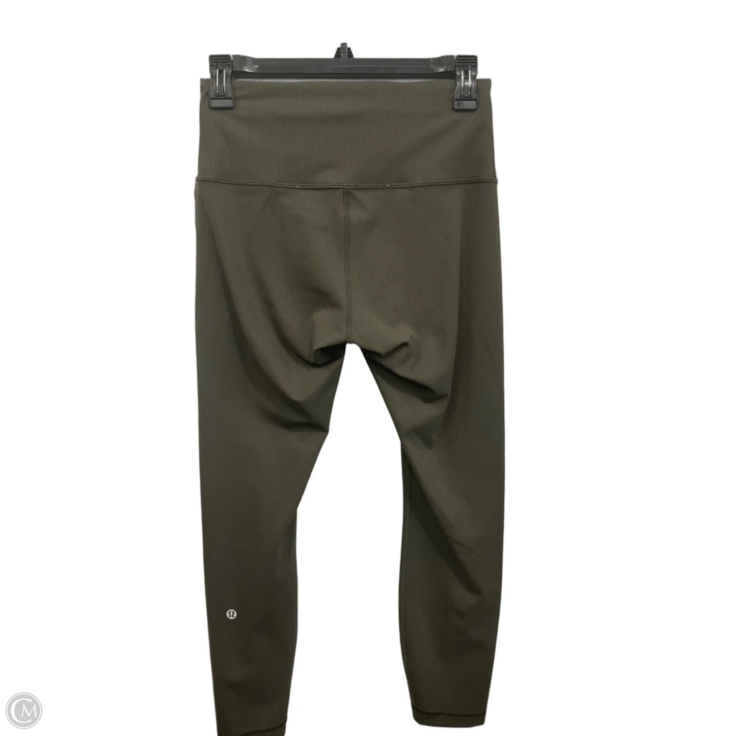 Athletic Leggings By Lululemon In Green, Size: S