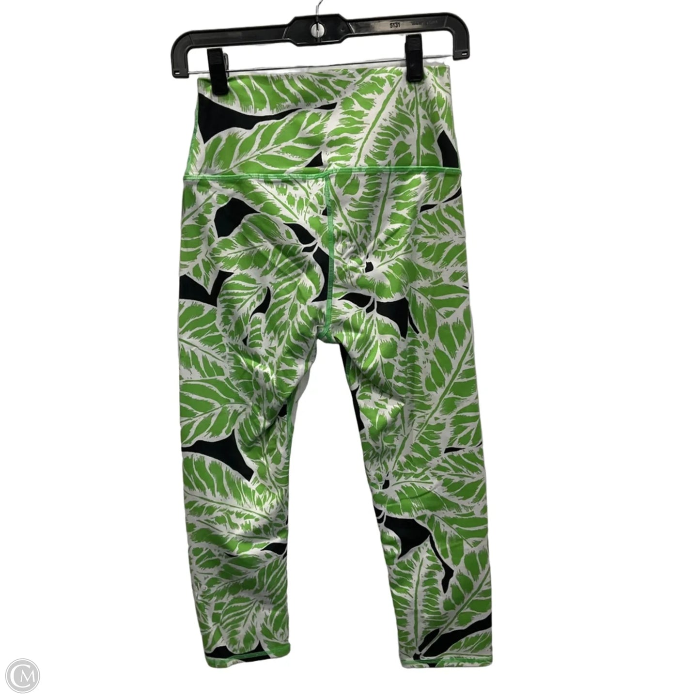 Athletic Leggings By Alo In Green, Size: S