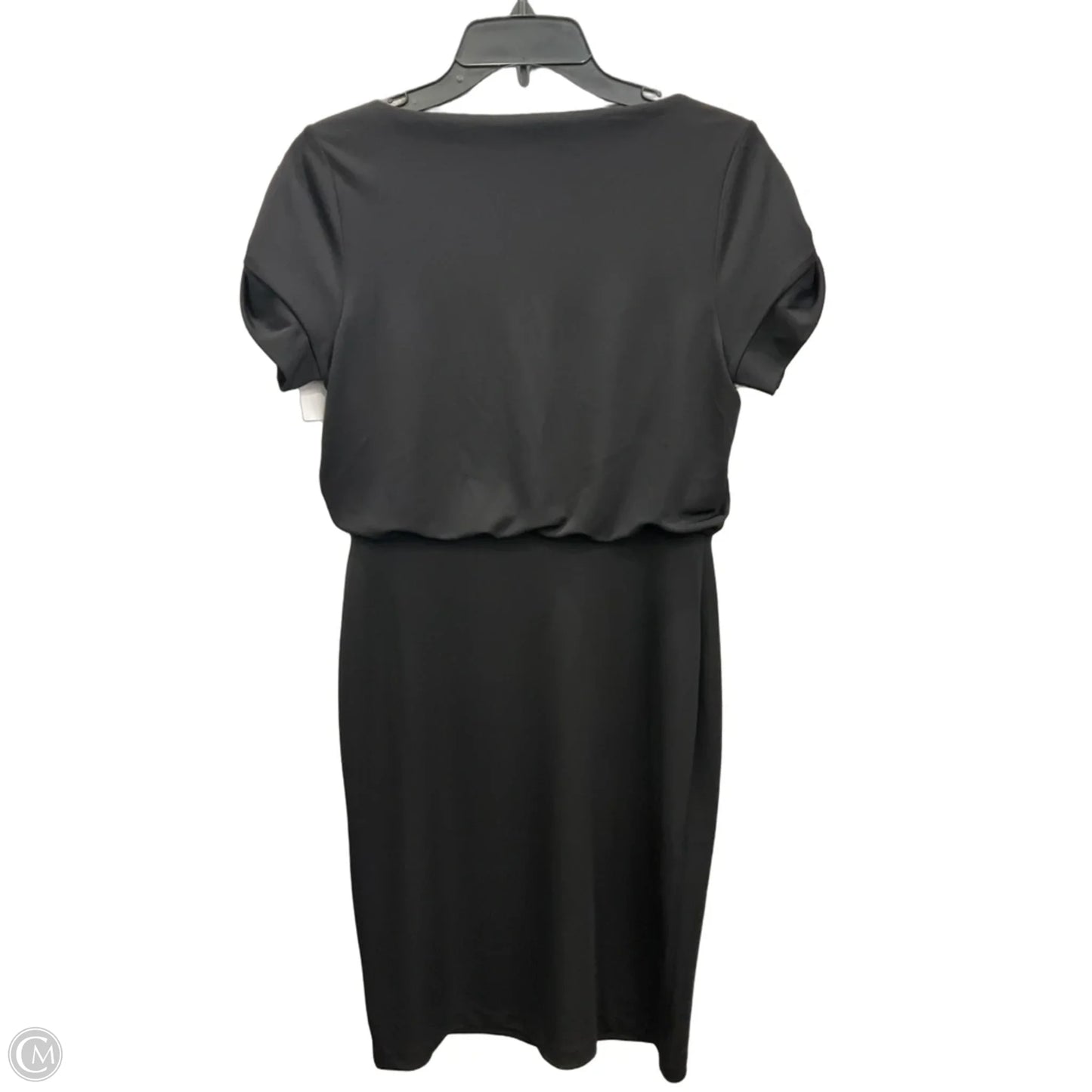 Dress Casual Midi By Ann Taylor In Black, Size: S