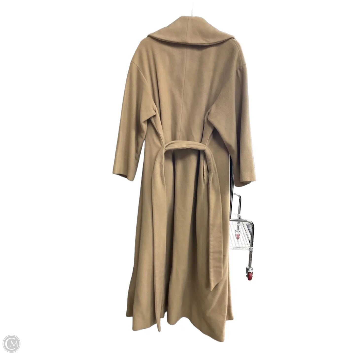 Coat Wool By Zara Women In Tan, Size: L