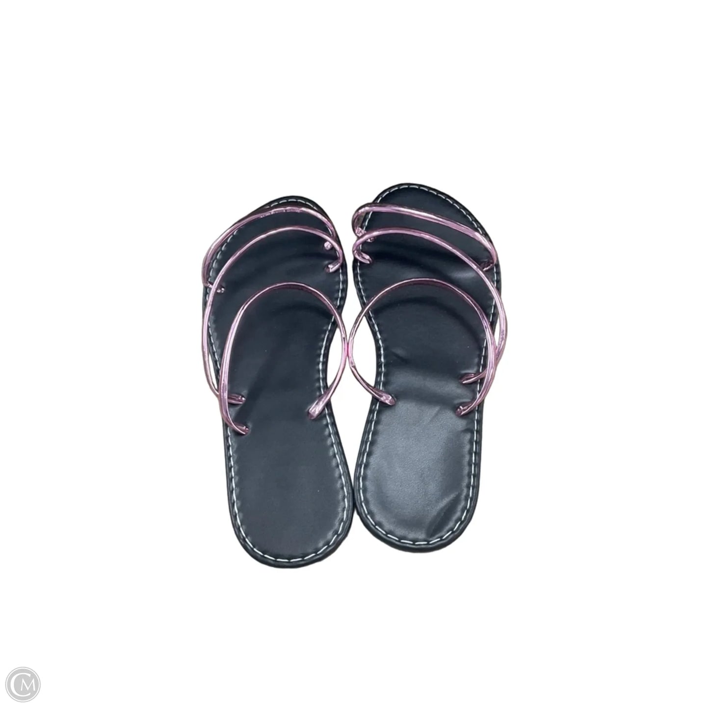 Sandals Flats By Clothes Mentor In Pink, Size: 6