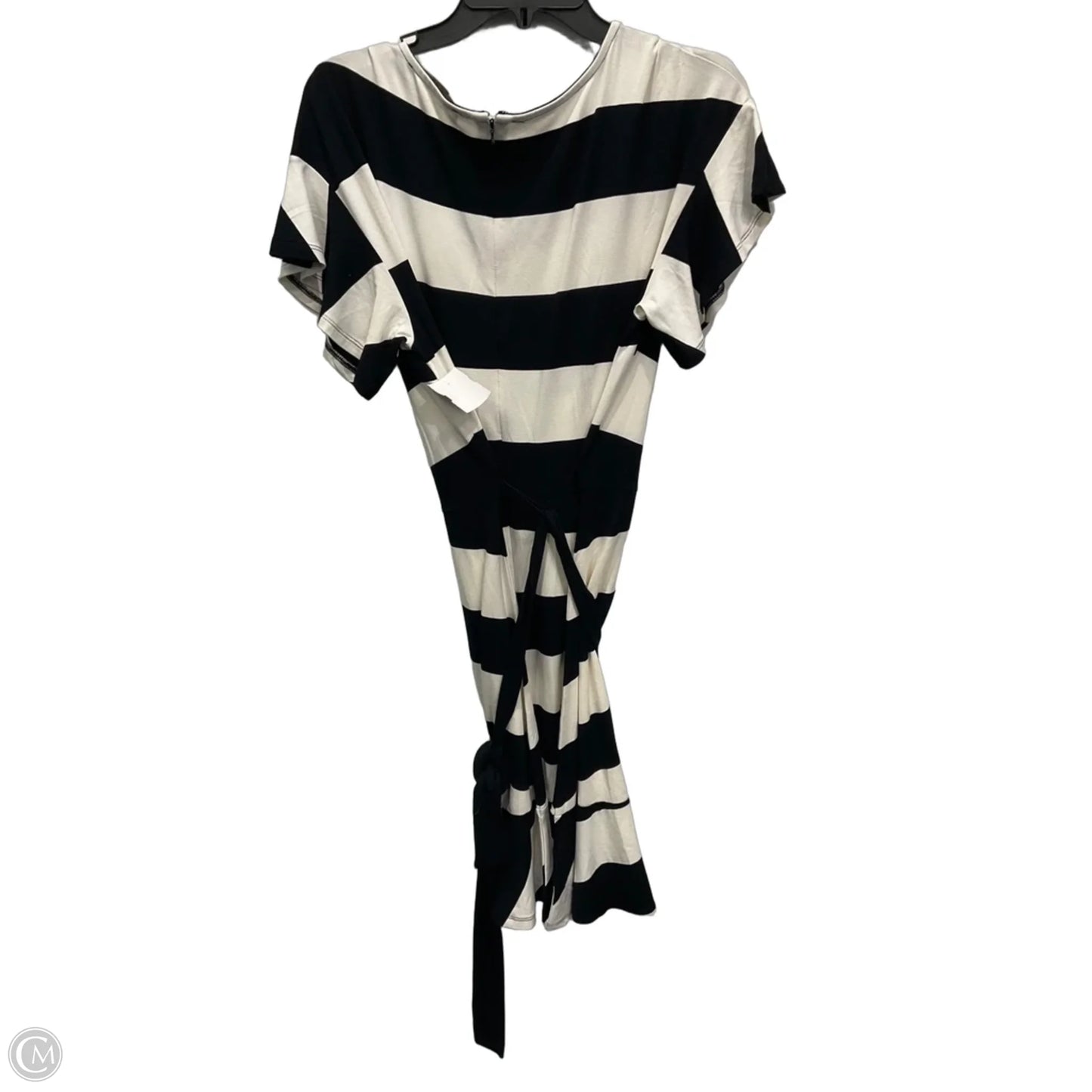Dress Casual Short By Loft In Striped Pattern, Size: 10