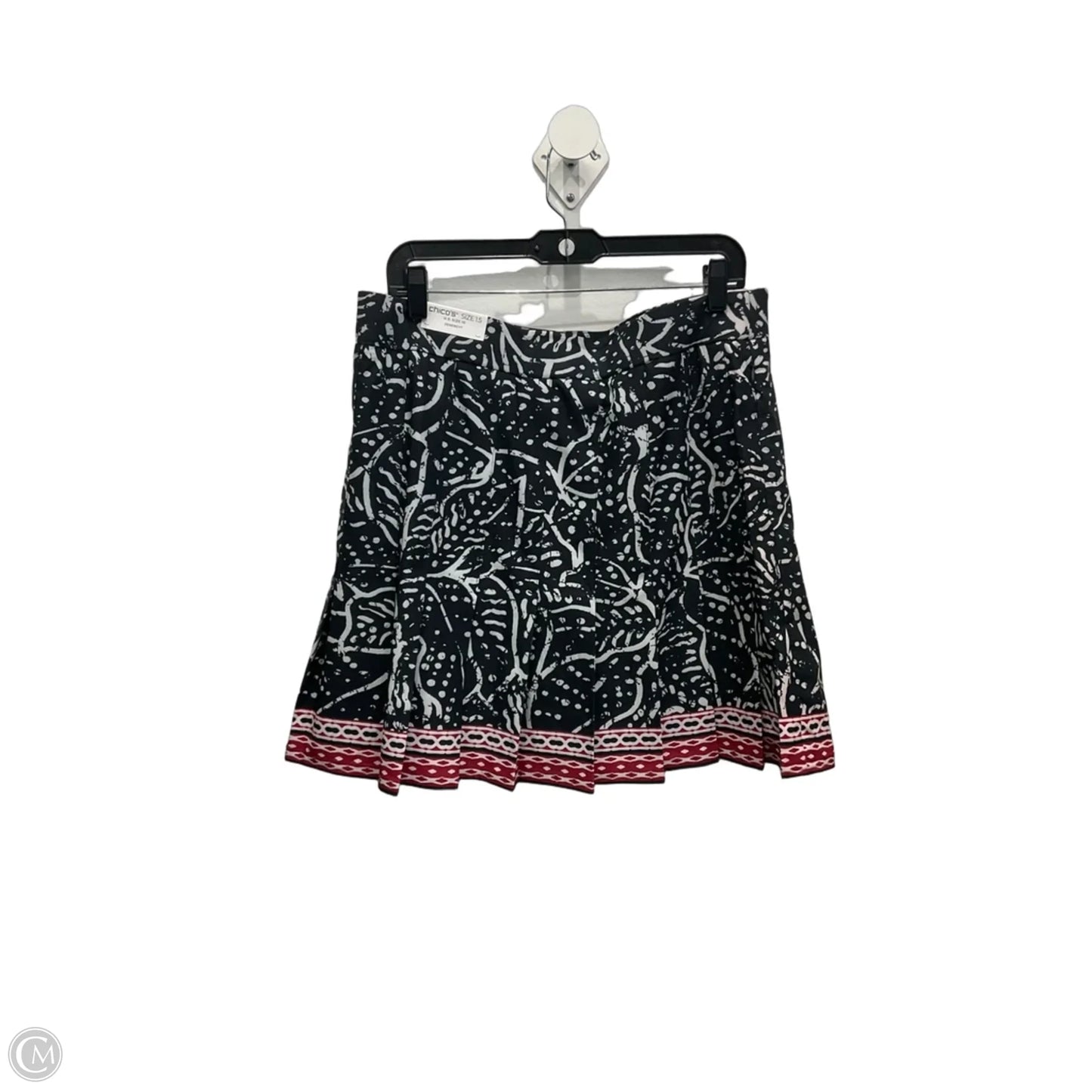 Athletic Skirt By Chicos In Black, Size: 10
