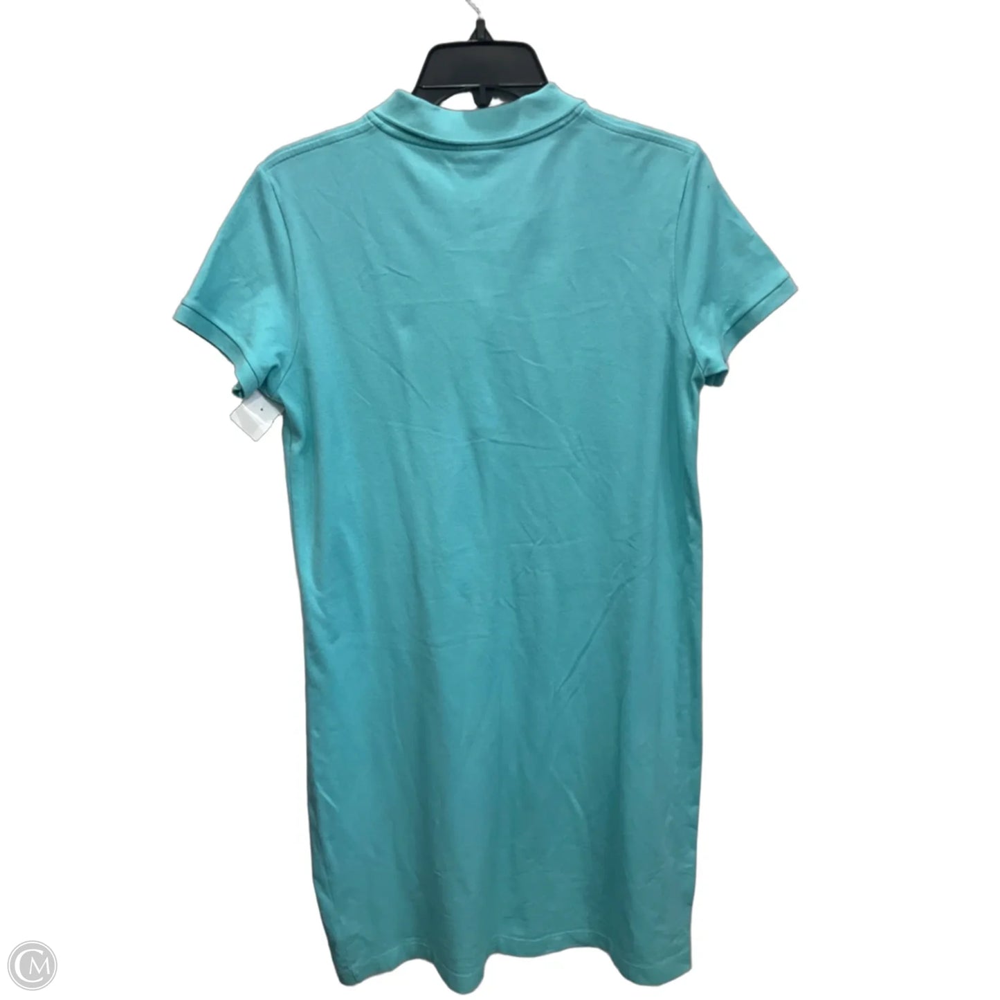 Dress Casual Midi By Lacoste In Teal, Size: L