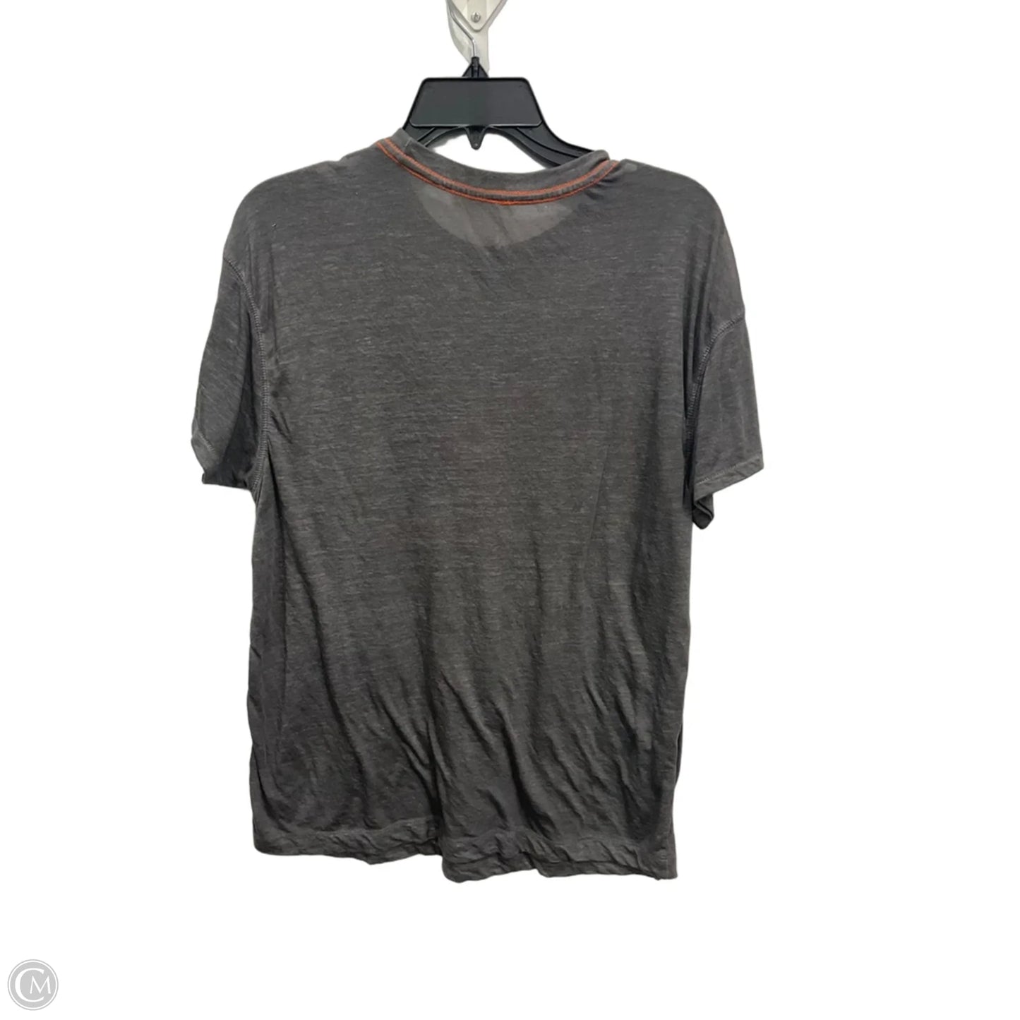 Top Short Sleeve By Free People In Grey, Size: Xs