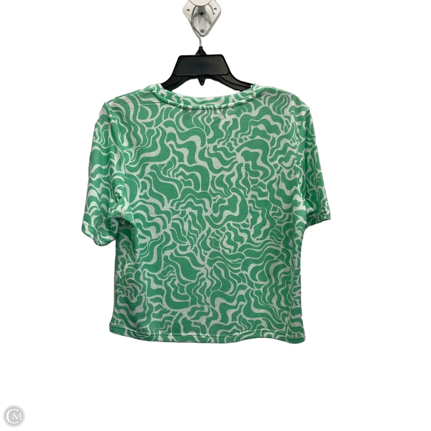 Top Short Sleeve By Vero Moda In Green, Size: Xl