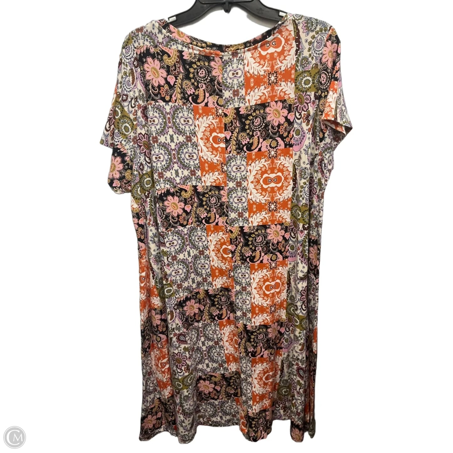 Dress Casual Midi By Rachel Zoe In Orange, Size: 2x