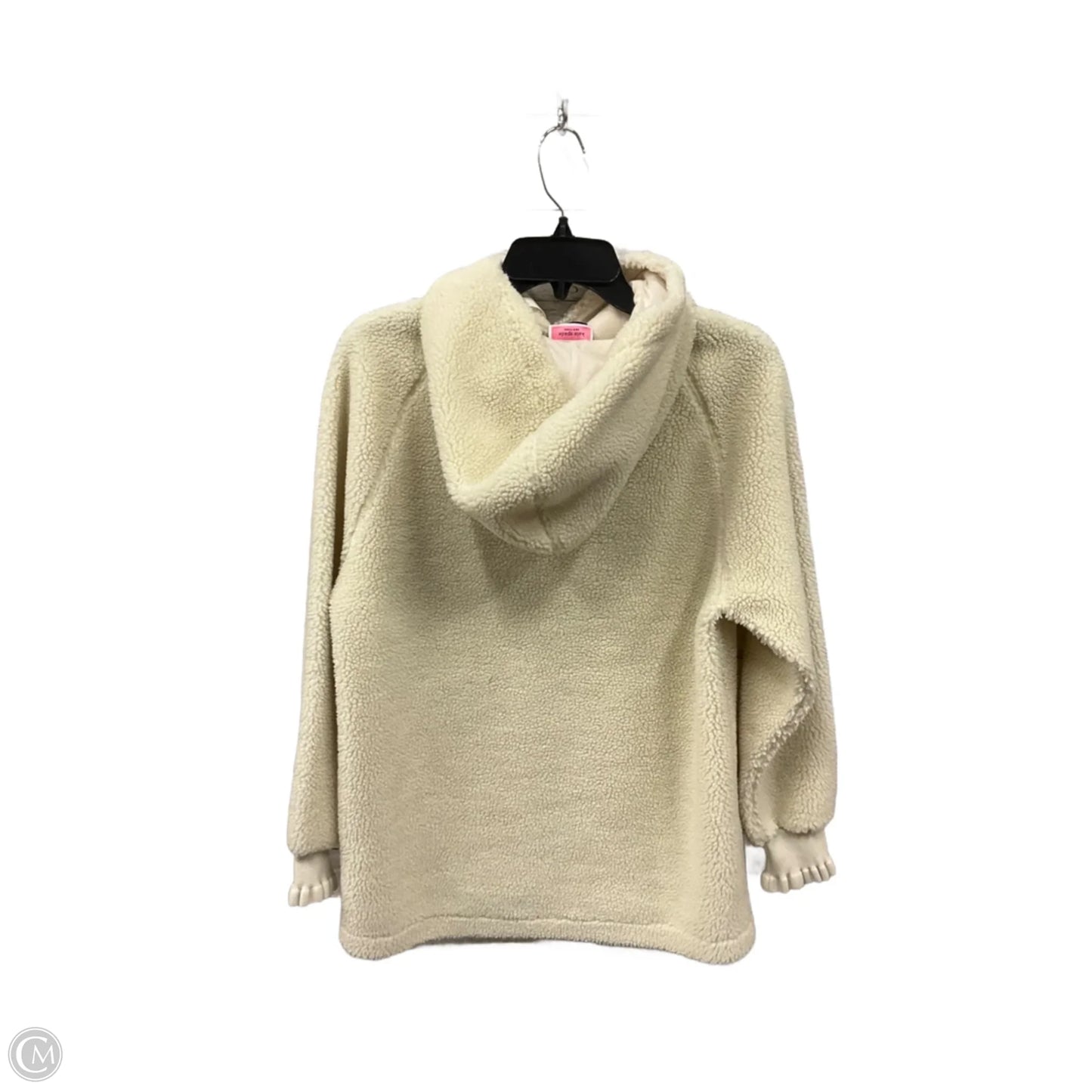 Sweatshirt Designer By Kate Spade In Cream, Size: Xs