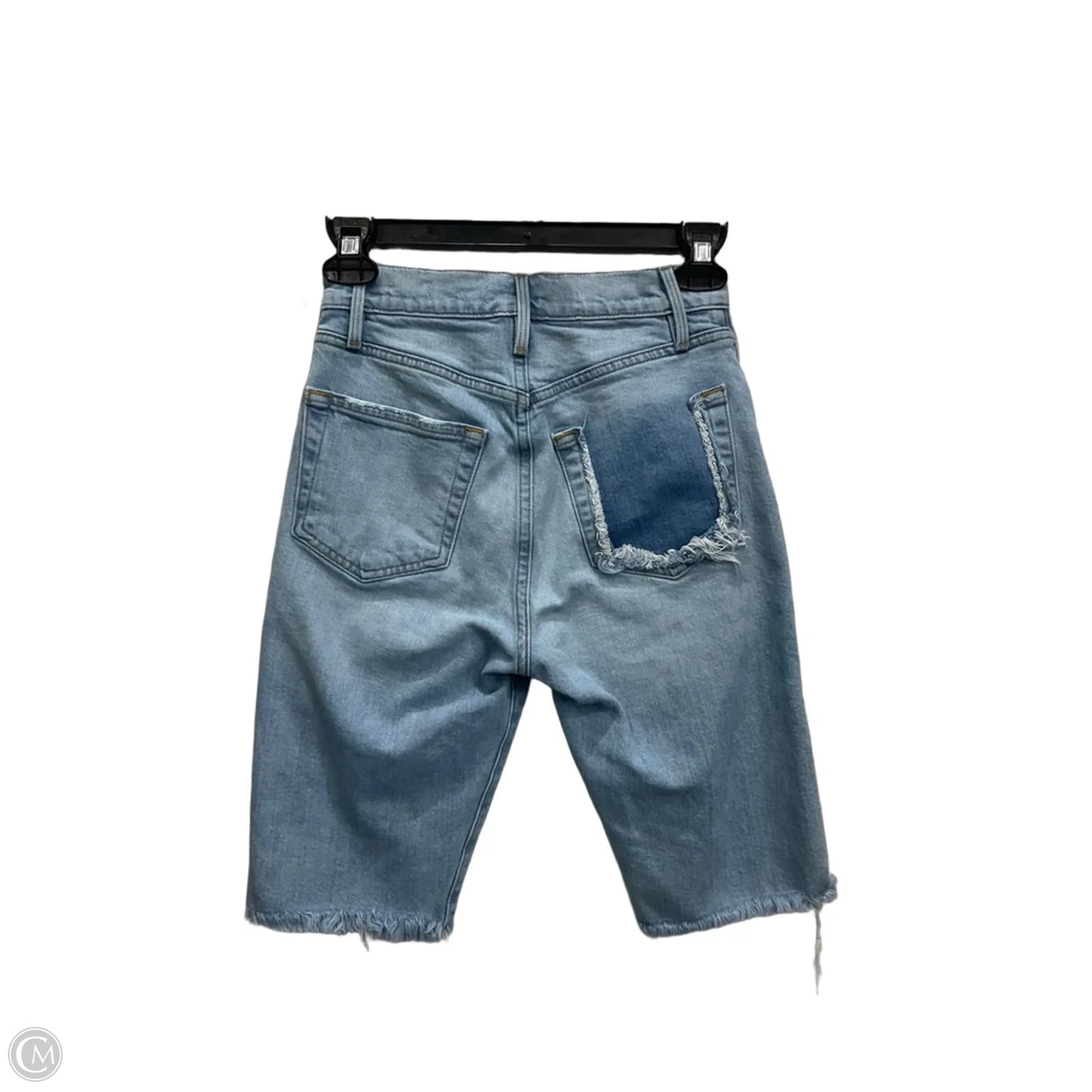 Shorts By Frame In Blue Denim, Size: 0