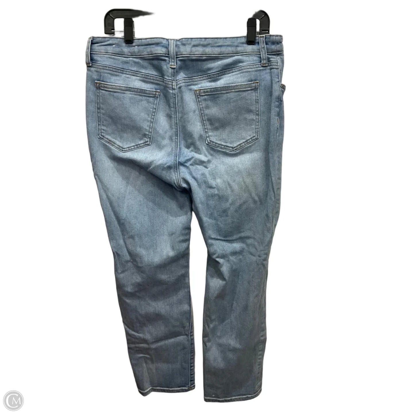 Jeans Cropped By Chicos In Blue Denim, Size: 12