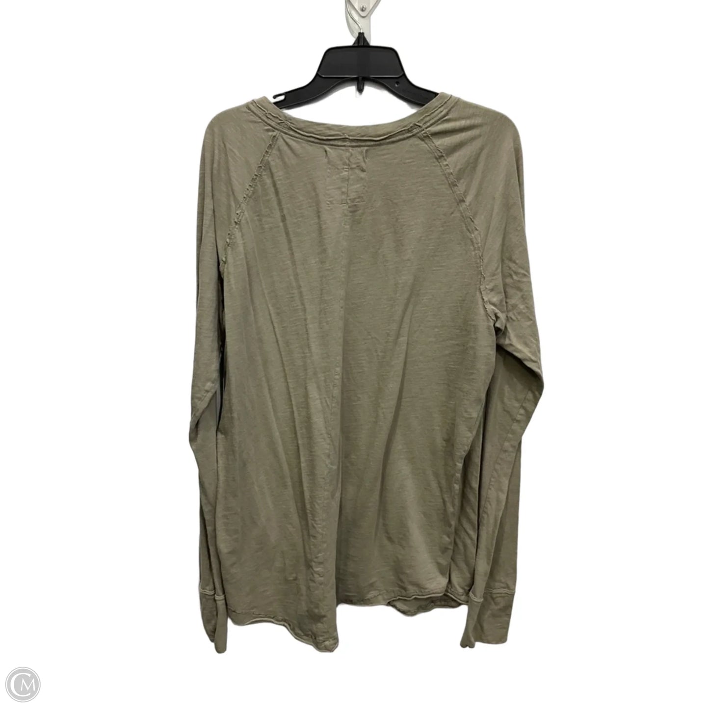 Top Long Sleeve Basic By We The Free In Green, Size: M