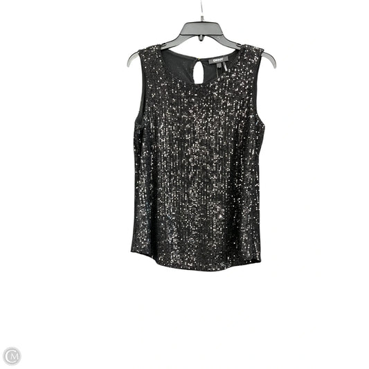 Top Sleeveless By Dkny In Black, Size: S