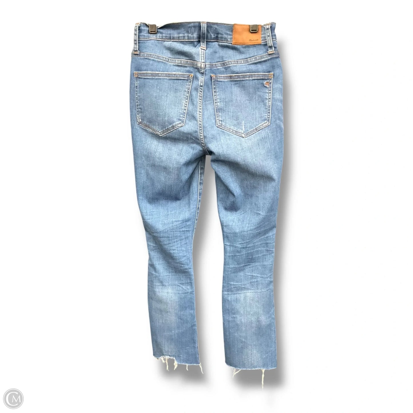 Jeans Cropped By Madewell In Blue Denim, Size: 0
