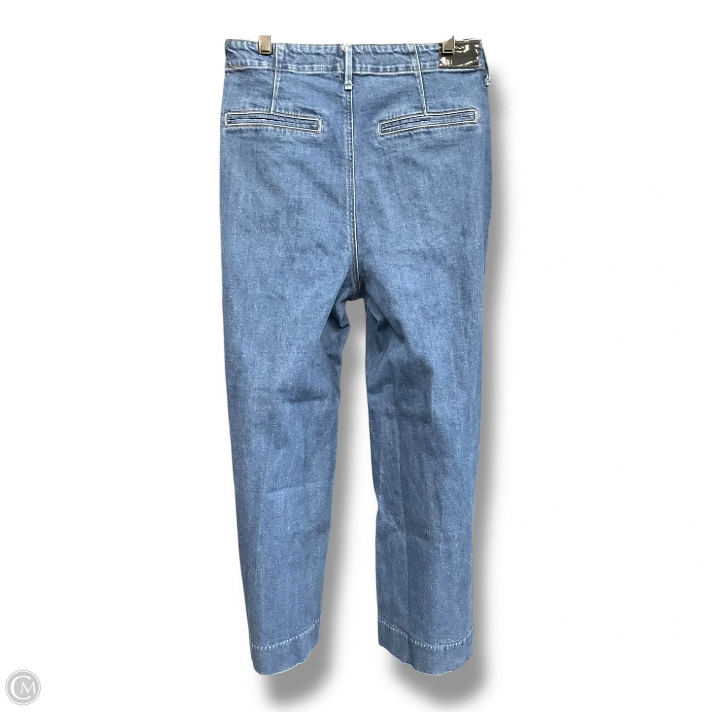 Jeans Wide Leg By Paige In Blue Denim, Size: 12